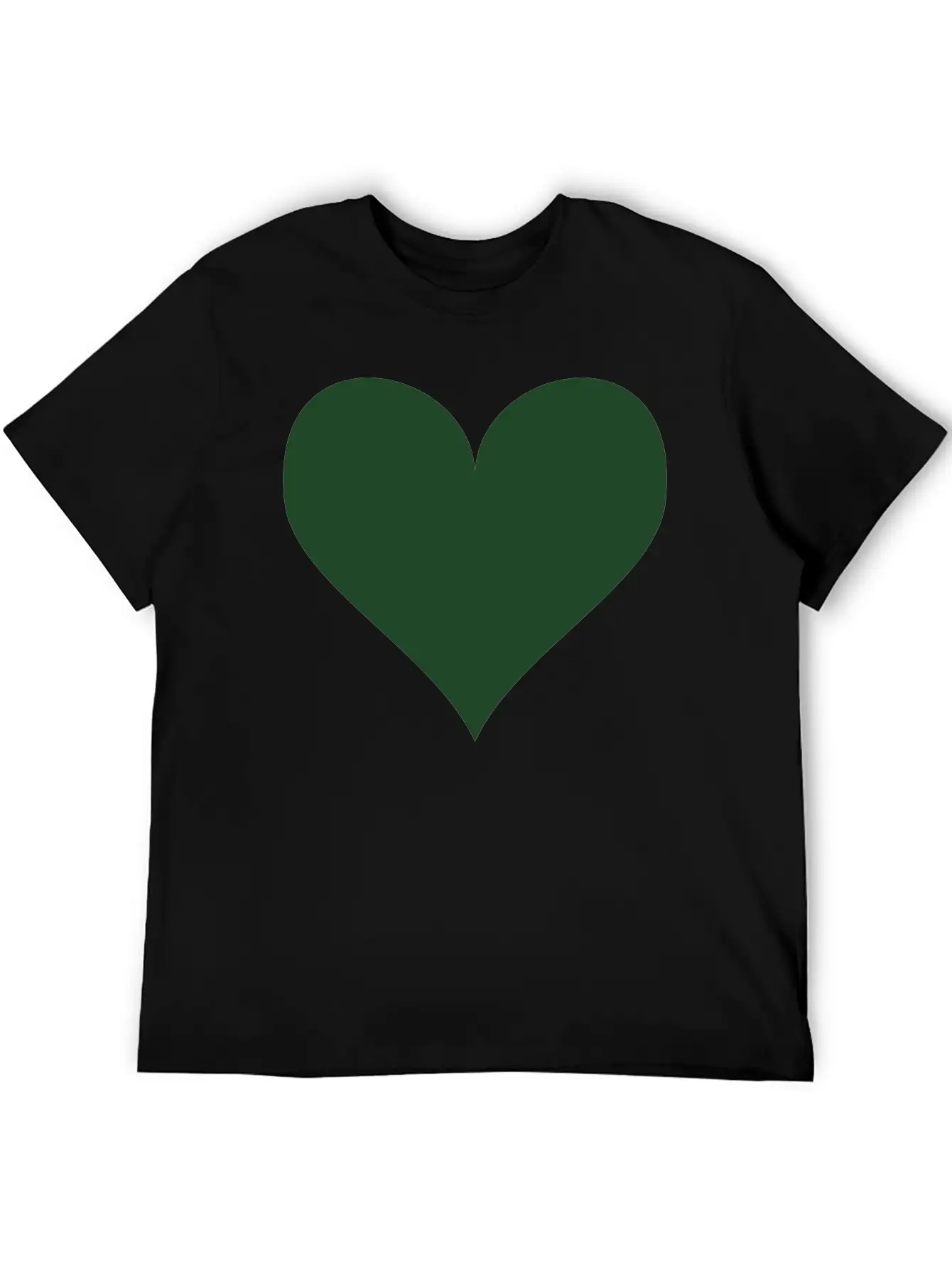 Heart Unisex Casual T-Shirt – Clean Design For Daily Comfort