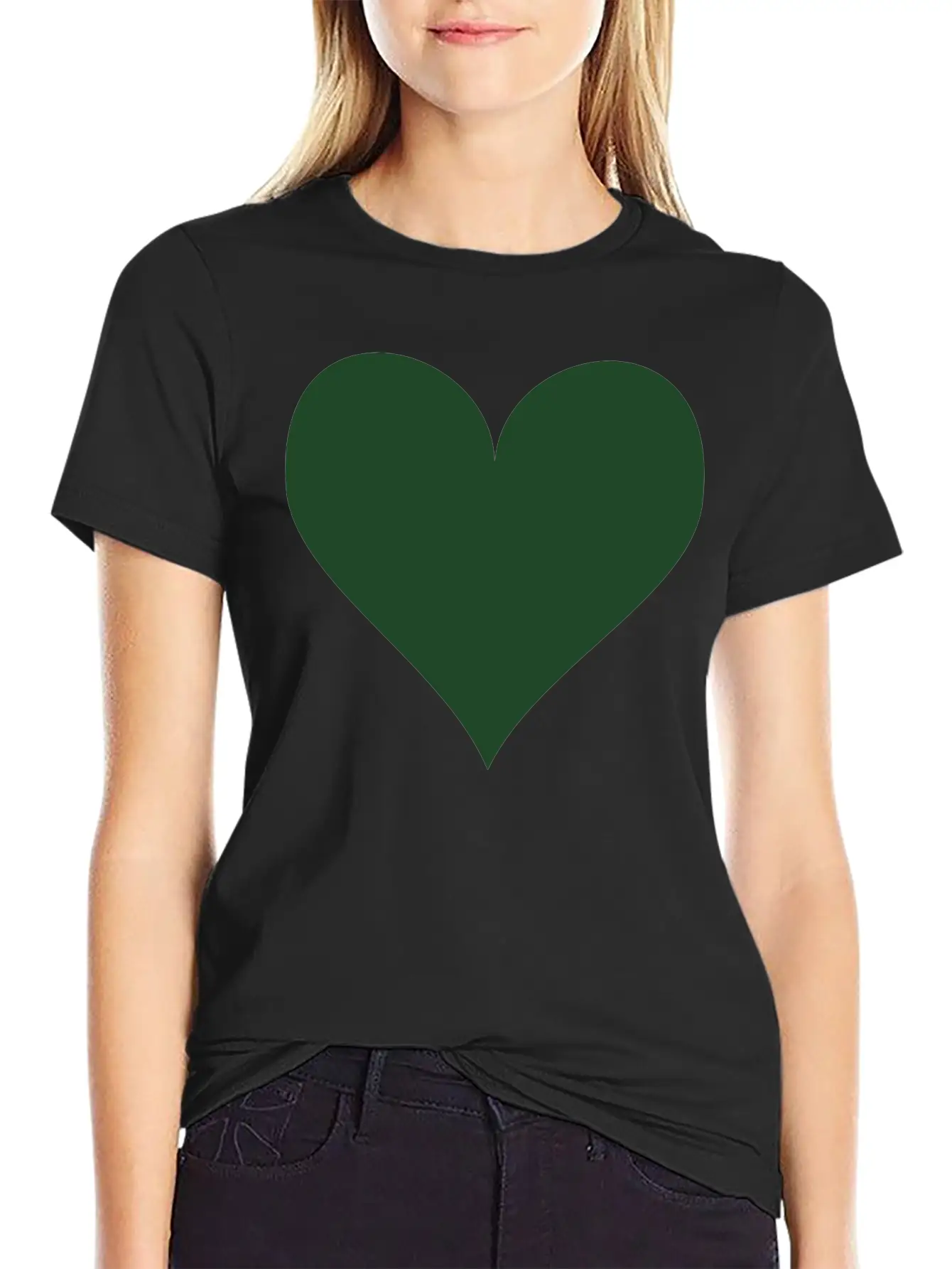 Heart Unisex Casual T-Shirt – Clean Design For Daily Comfort