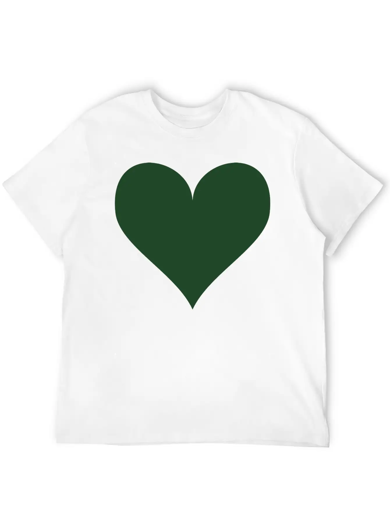 Heart Unisex Casual T-Shirt – Clean Design For Daily Comfort