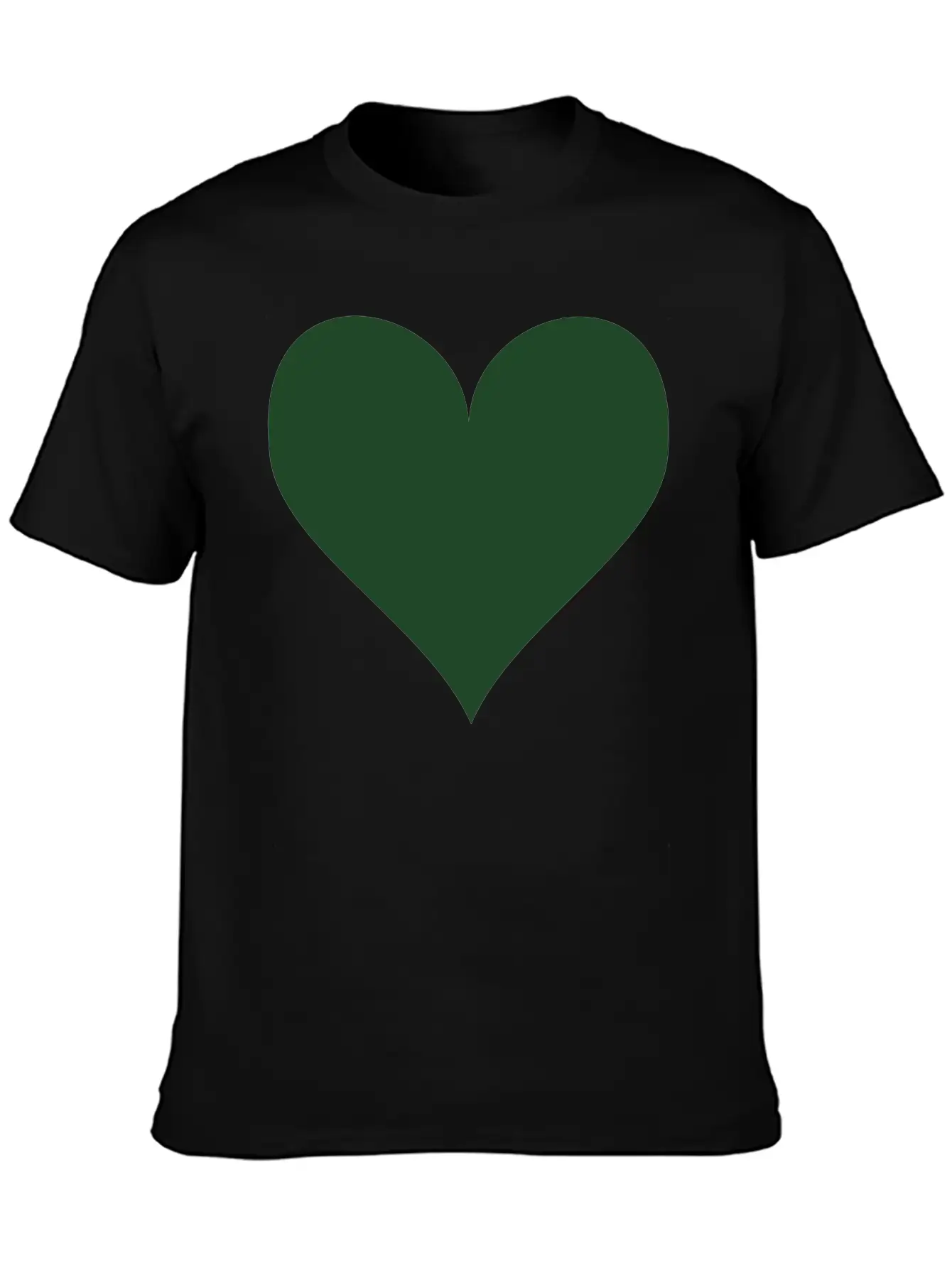 Heart Unisex Casual T-Shirt – Clean Design For Daily Comfort