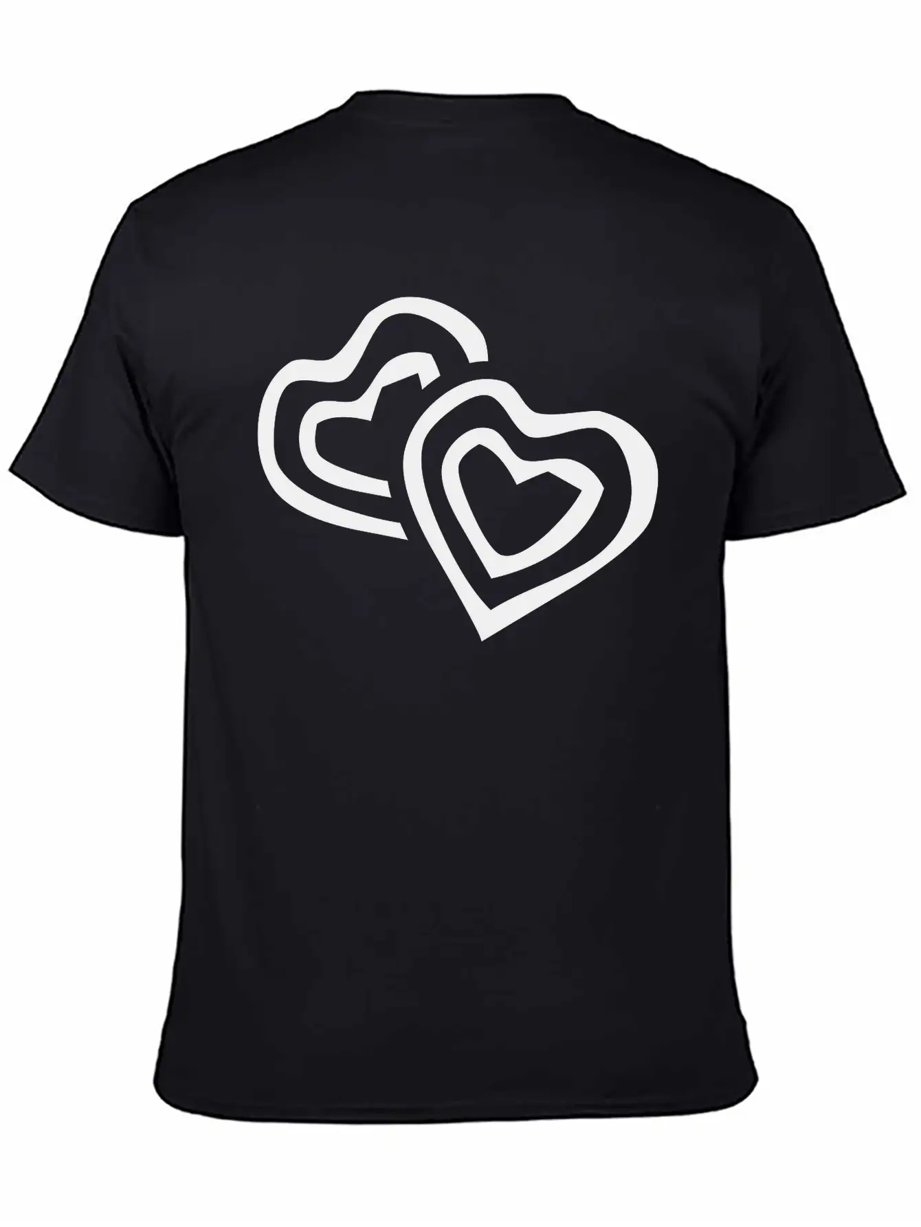 Hearts Unisex Casual T-Shirt – Clean Design For Daily Comfort