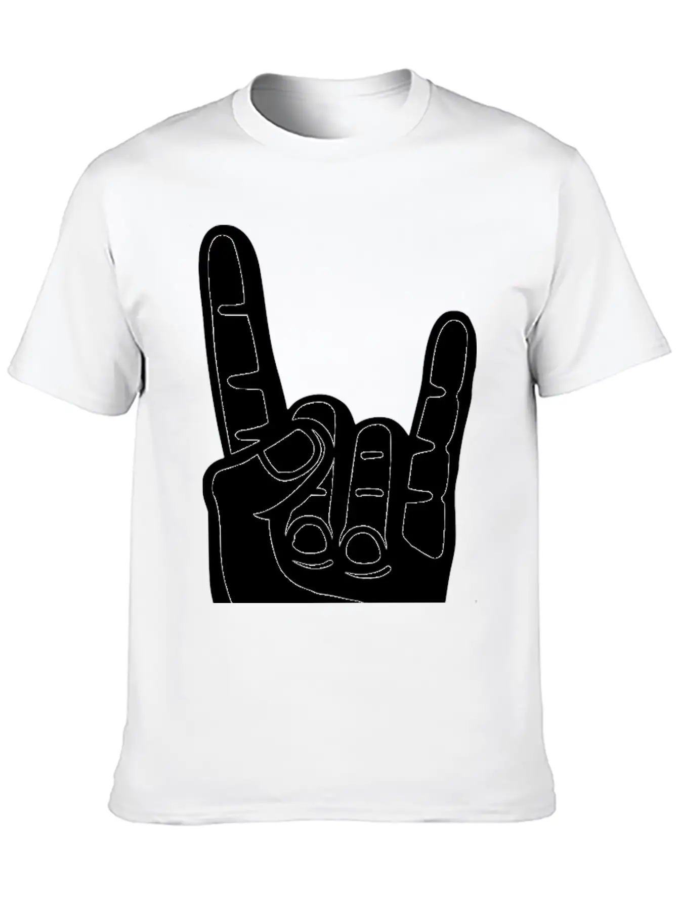 Heavy Metal Hand Unisex Casual T-Shirt – Clean Design For Daily Comfort