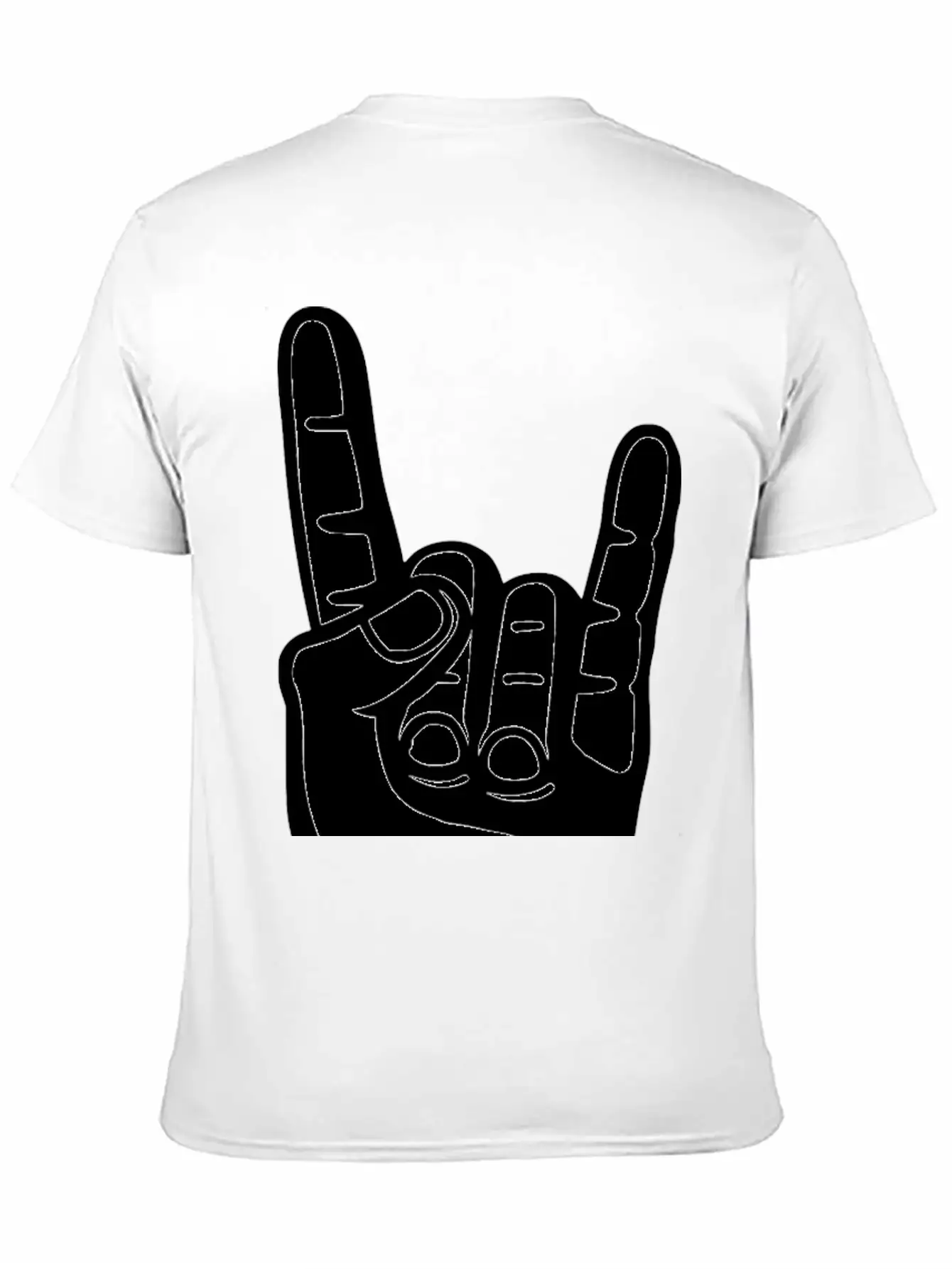 Heavy Metal Hand Unisex Casual T-Shirt – Clean Design For Daily Comfort