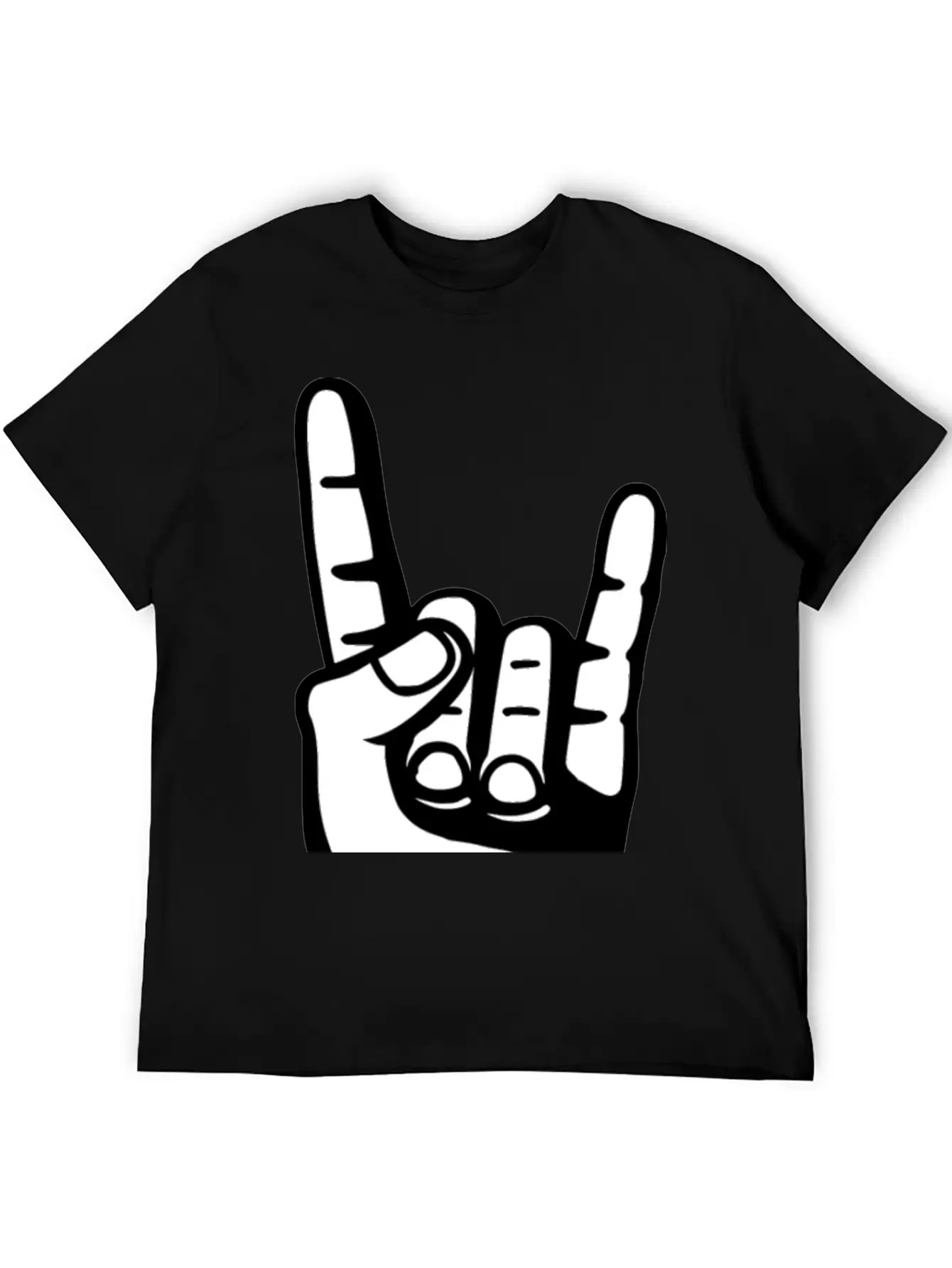 Heavy Metal Hand Unisex Casual T-Shirt – Clean Design For Daily Comfort