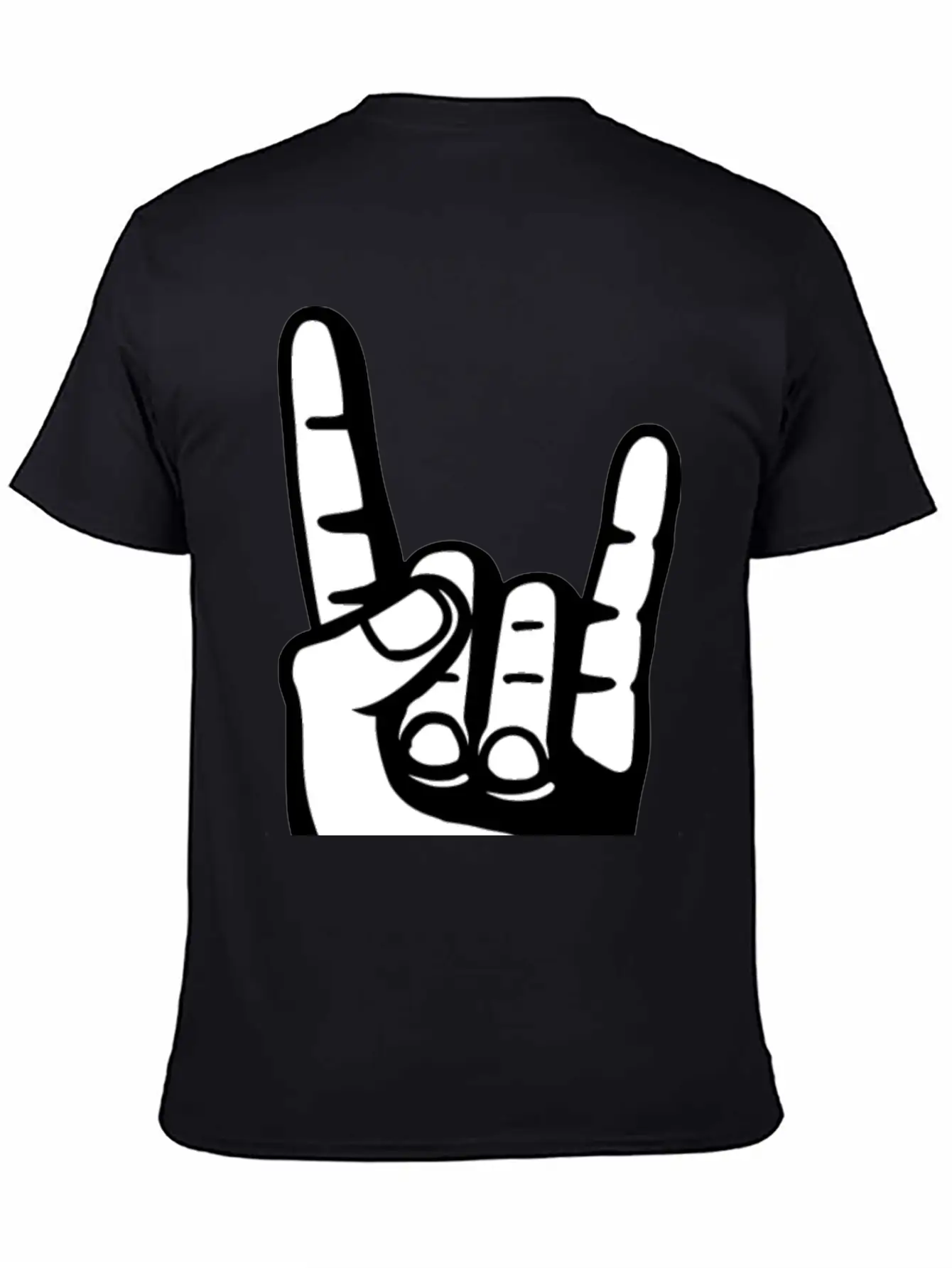 Heavy Metal Hand Unisex Casual T-Shirt – Clean Design For Daily Comfort