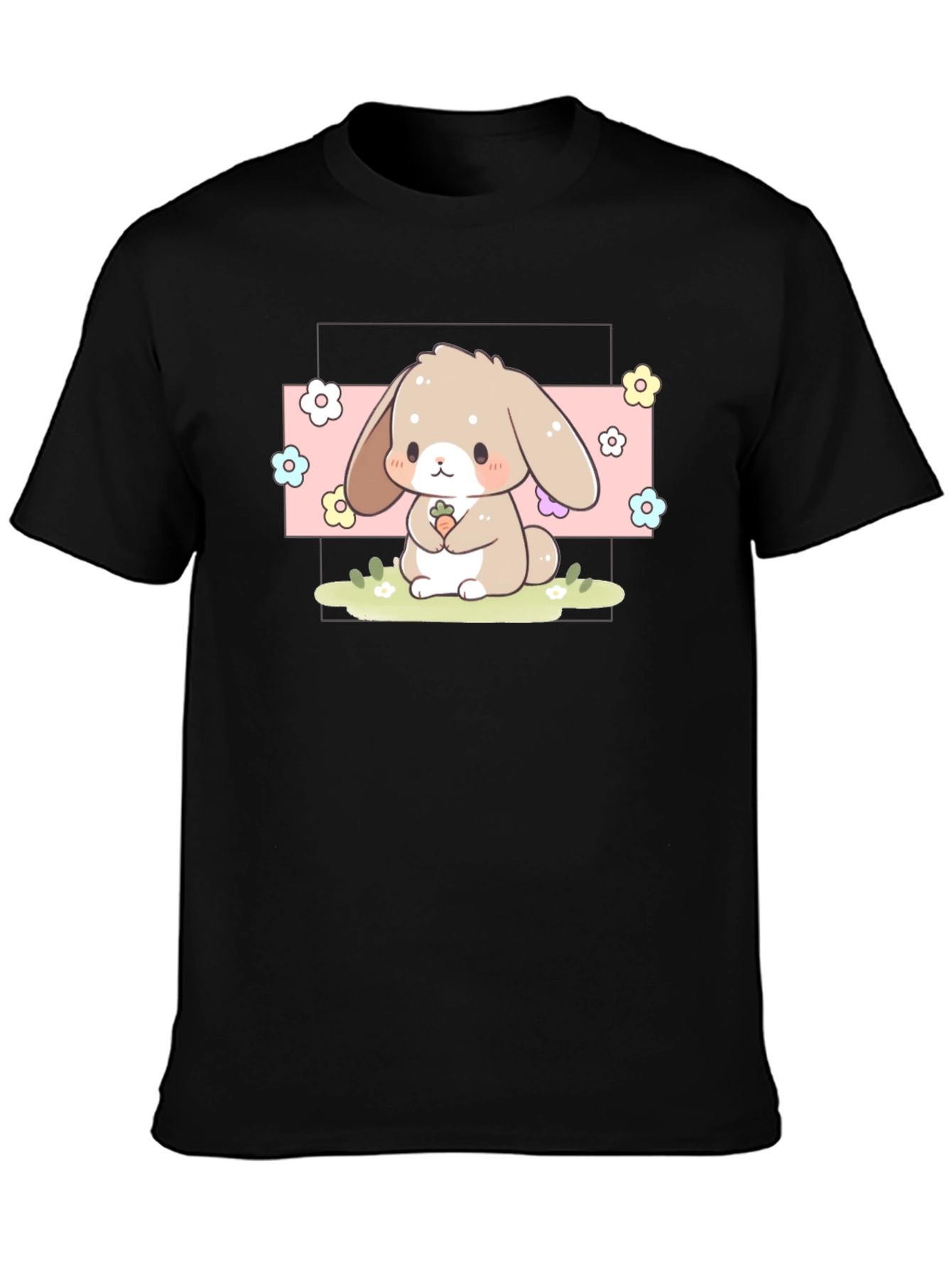 Cute Bunny Graphic T-Shirt