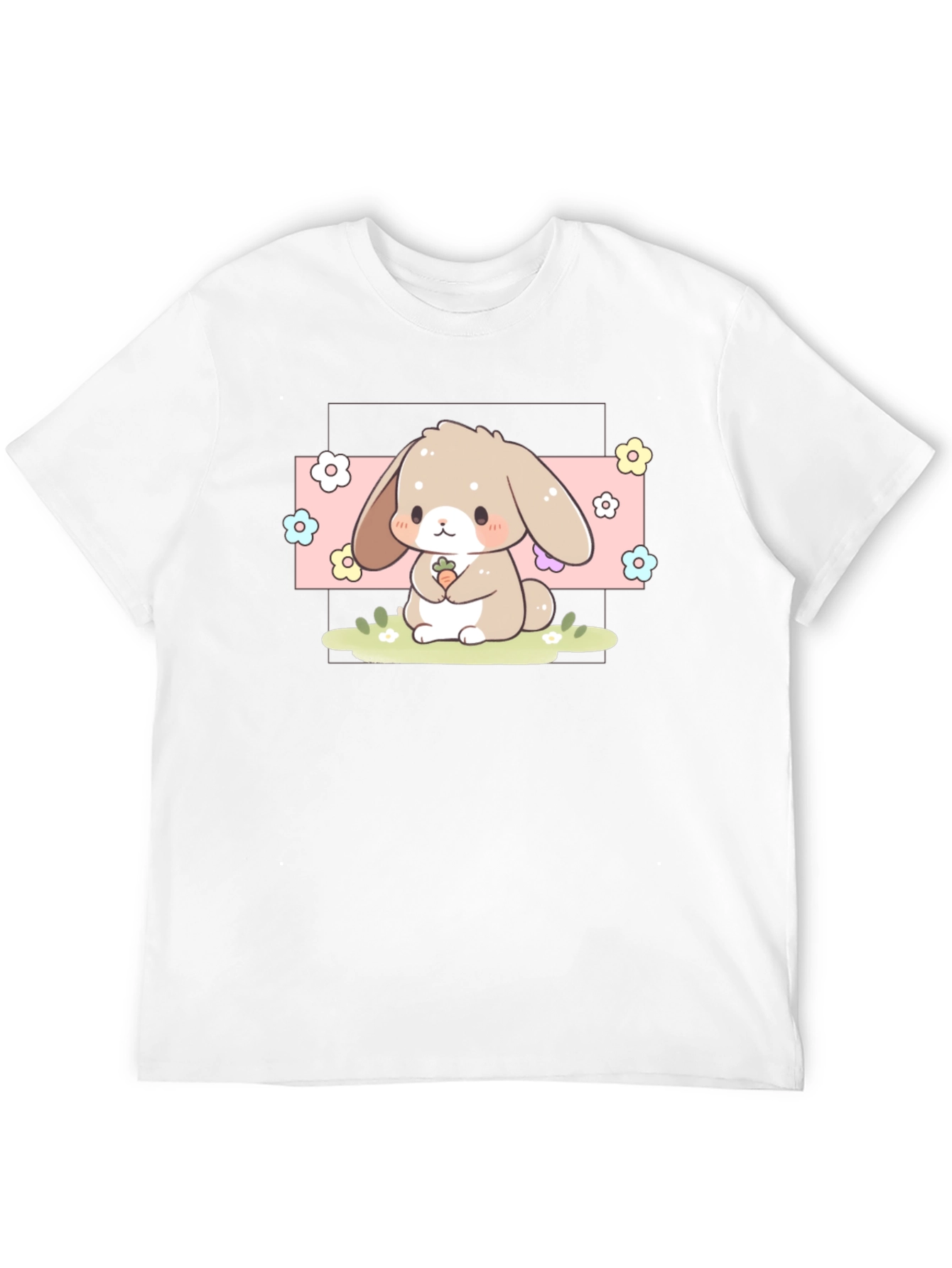 Cute Bunny Graphic T-Shirt