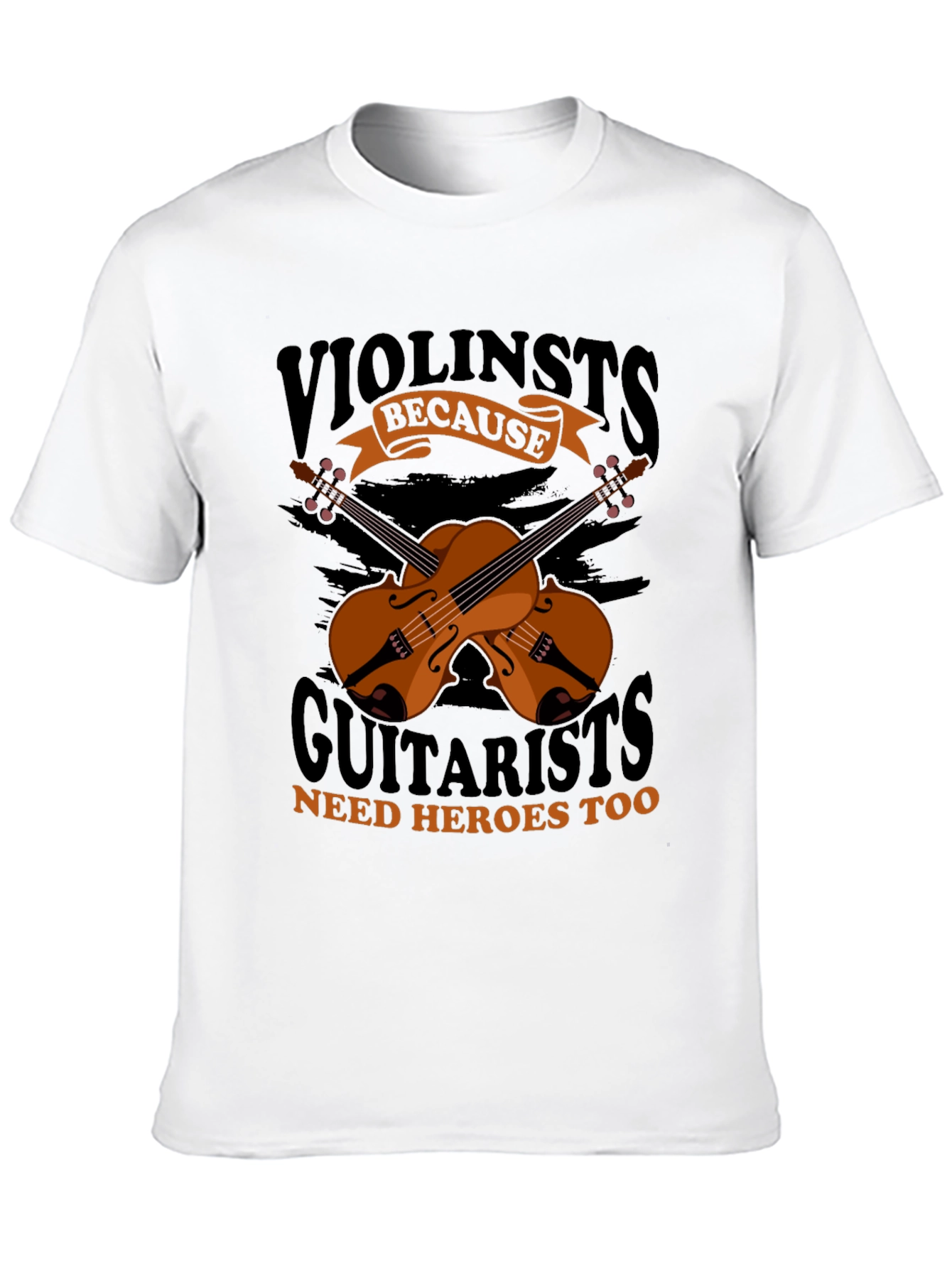 Violinists Need Heroes Too Graphic Tee