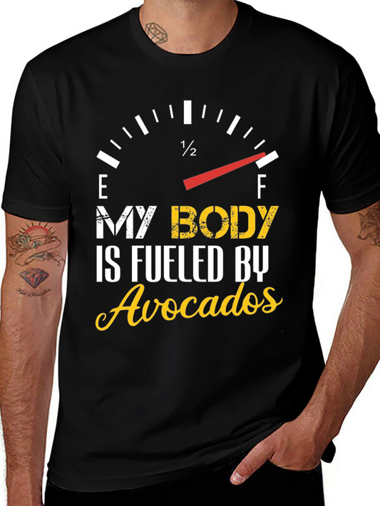 Avocado Fuel T-Shirt - Foodie Humor Tee