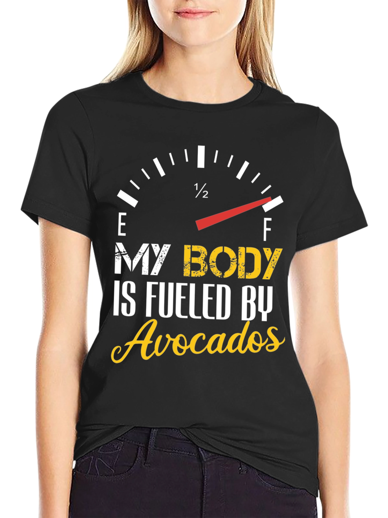 Avocado Fuel T-Shirt - Foodie Humor Tee