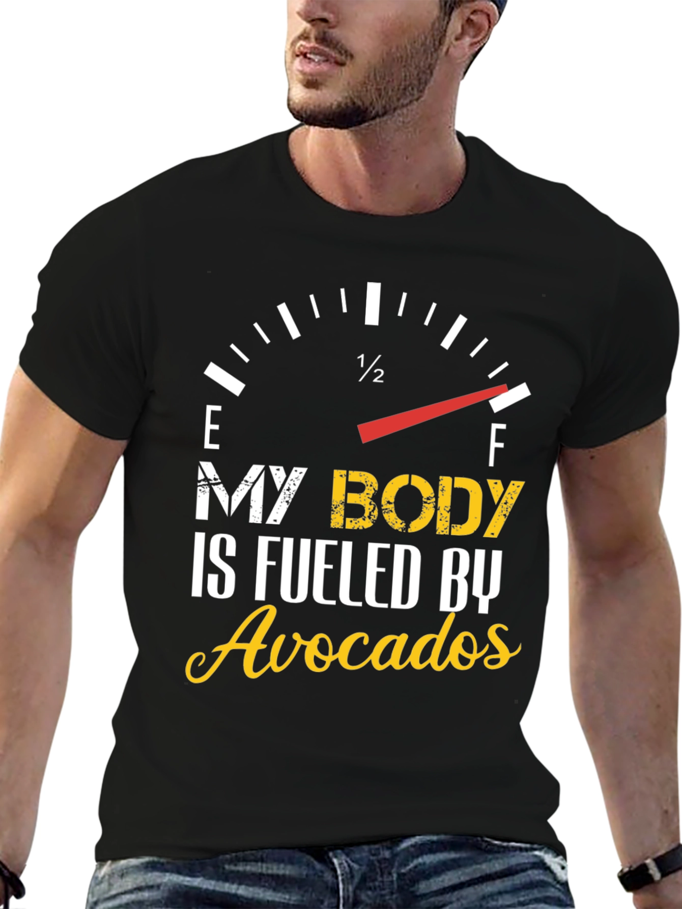 Avocado Fuel T-Shirt - Foodie Humor Tee