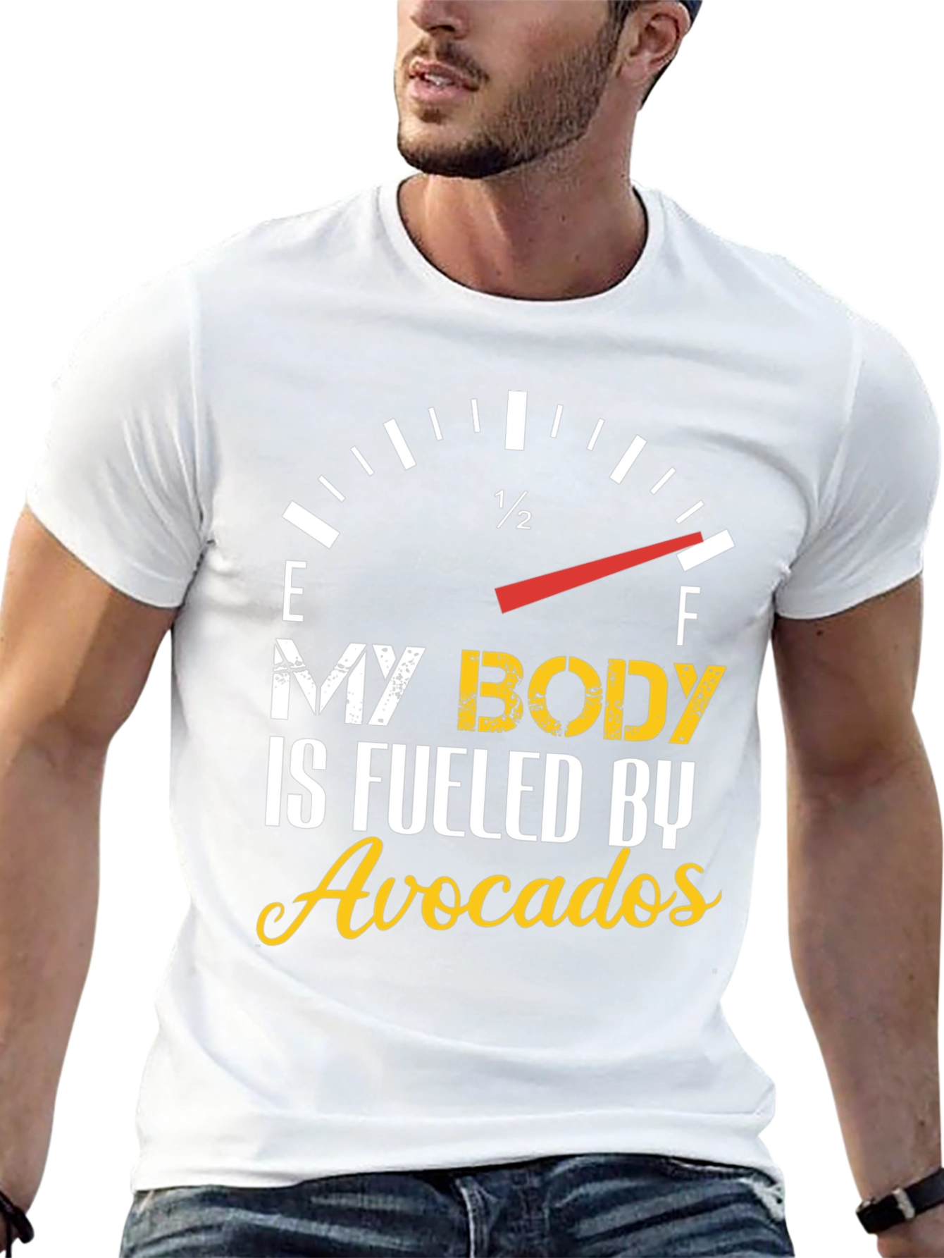 Avocado Fuel T-Shirt - Foodie Humor Tee