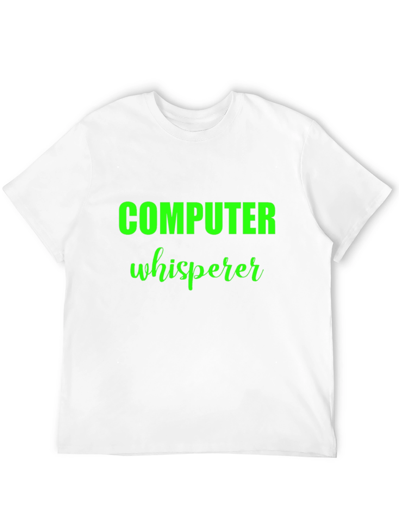 Computer Whisperer Black T-Shirt