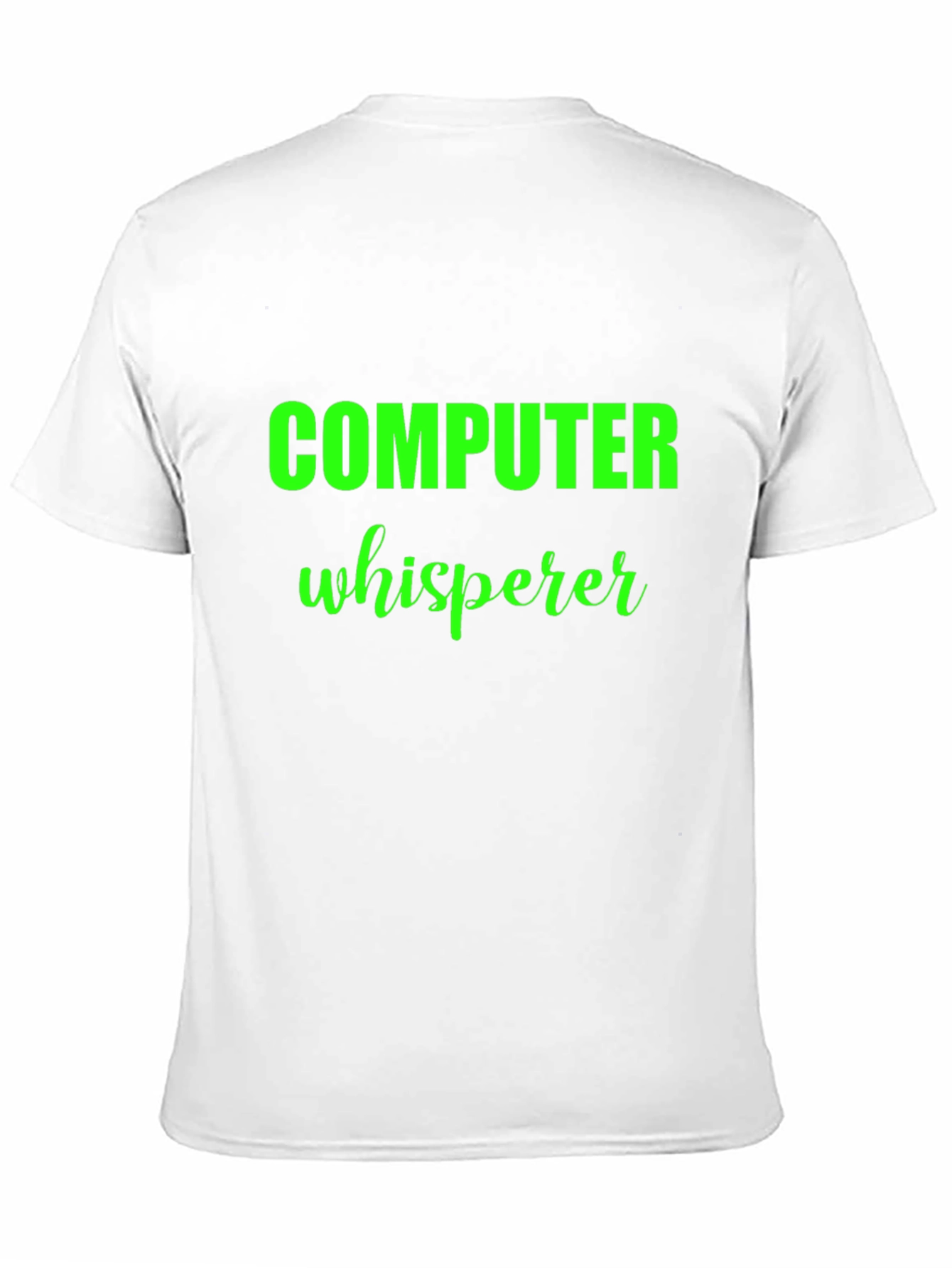 Computer Whisperer Black T-Shirt