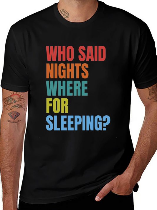 Night Owl Tee: Who Said Nights Were for Sleeping?