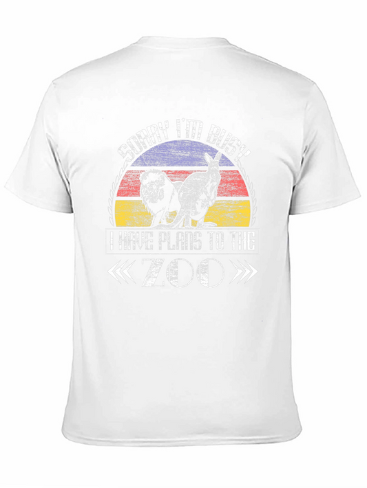 Zoo Plans T-Shirt - Lion Kangaroo Animal Lover