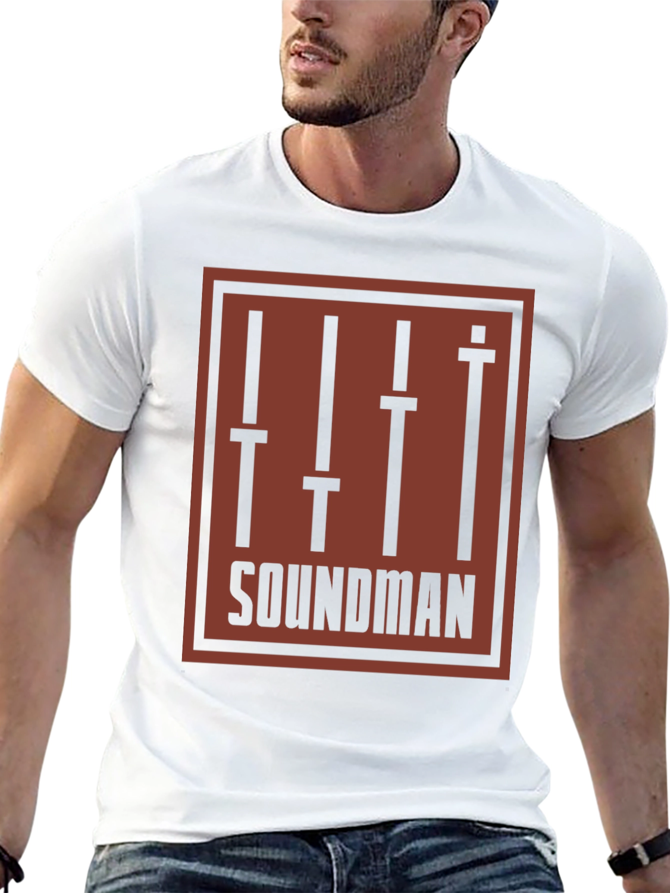 Soundman Graphic T-Shirt - Black Audio Engineer Tee