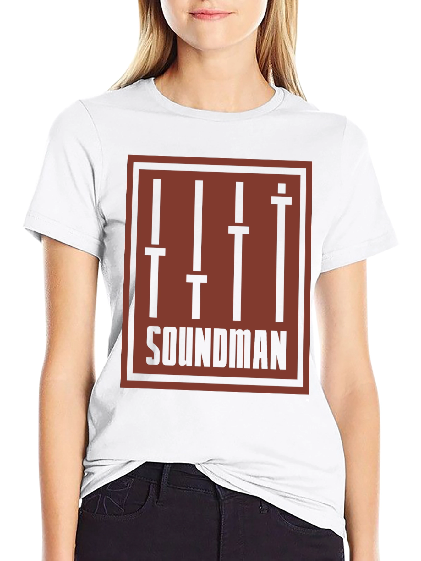 Soundman Graphic T-Shirt - Black Audio Engineer Tee