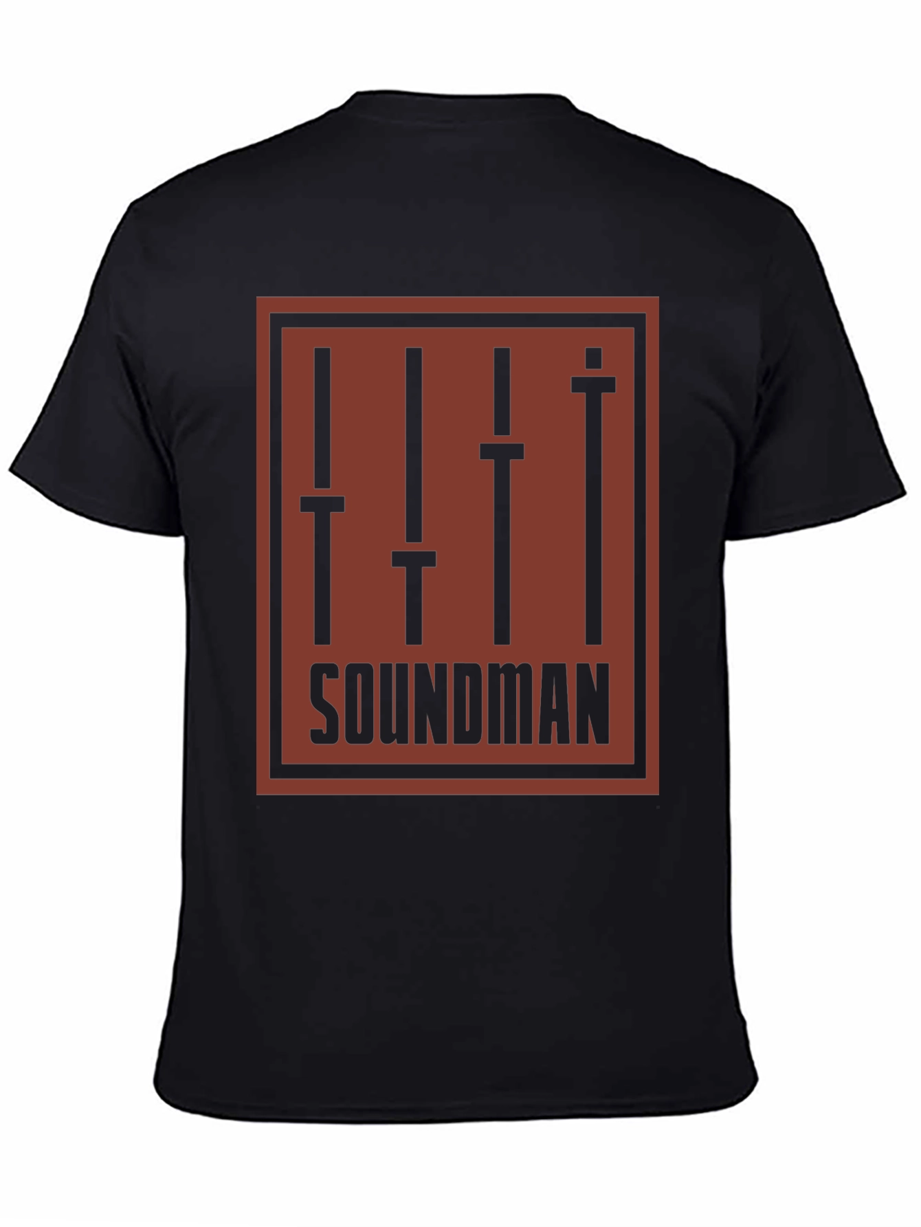 Soundman Graphic T-Shirt - Black Audio Engineer Tee