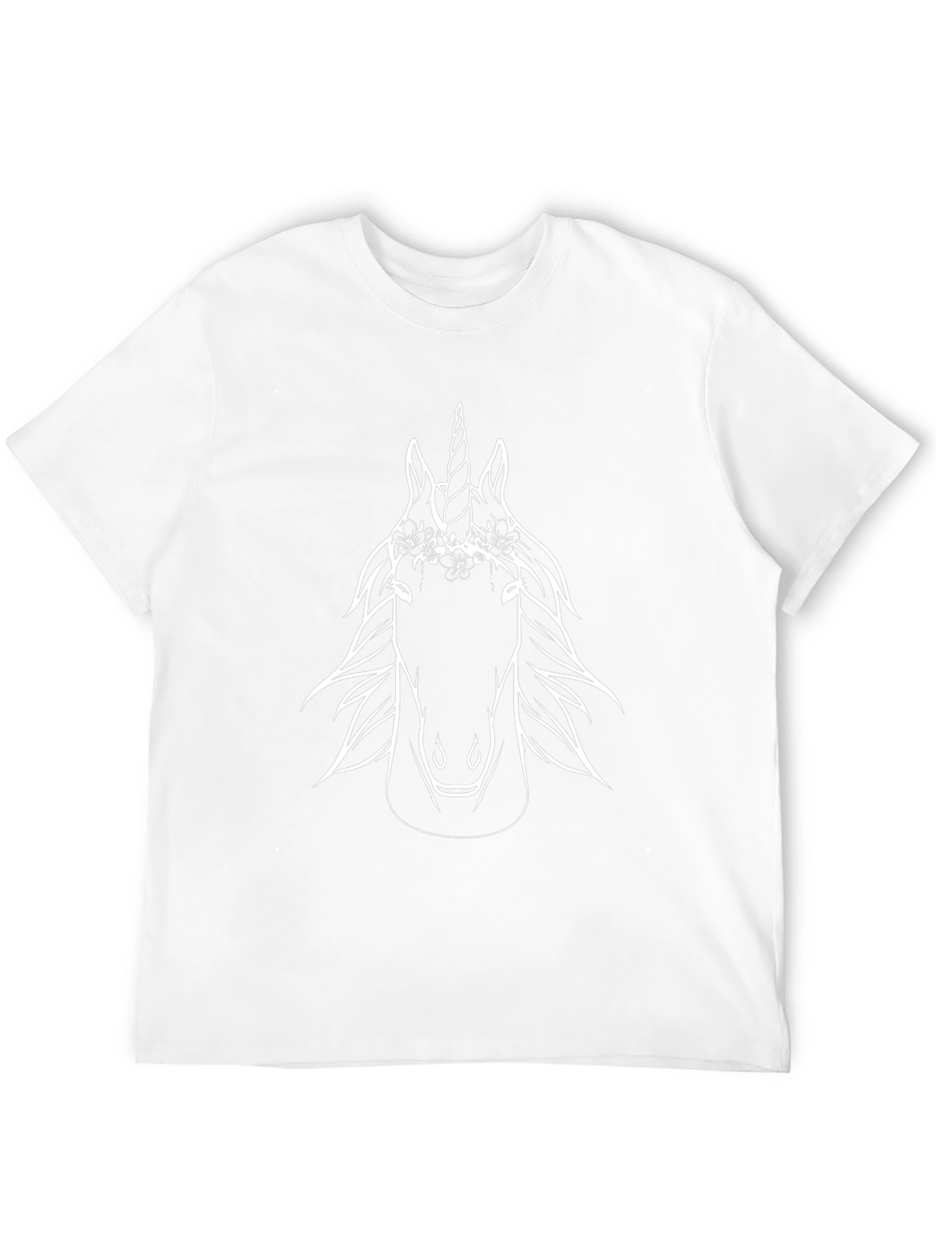 Unicorn Graphic T-Shirt - Black Tee