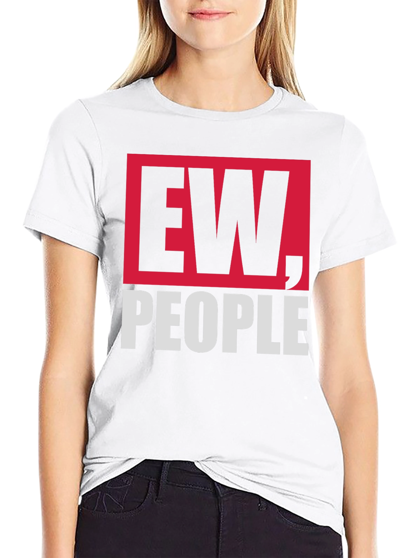 Ew People Graphic Tee - Unisex Soft Cotton