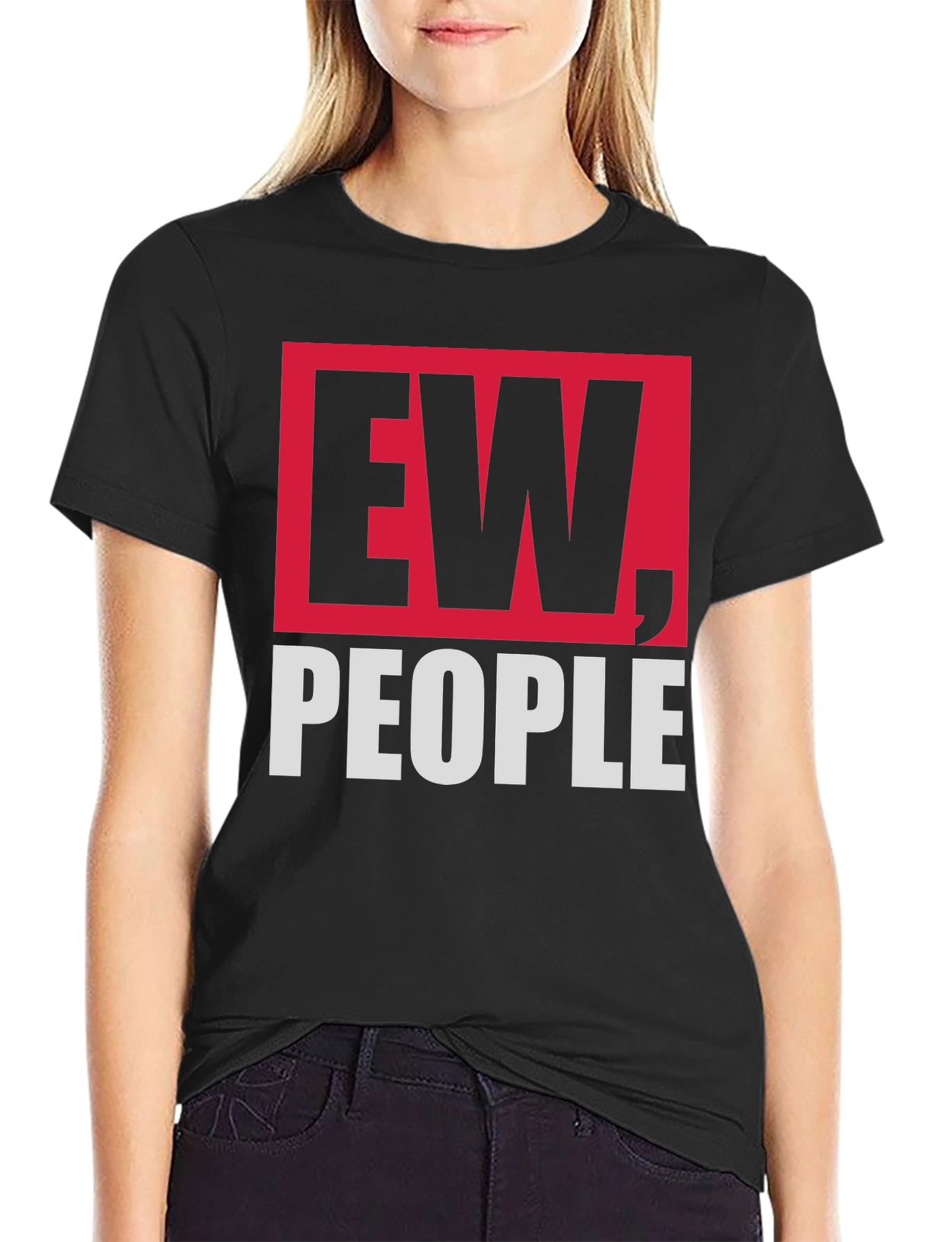 Ew People Graphic Tee - Unisex Soft Cotton
