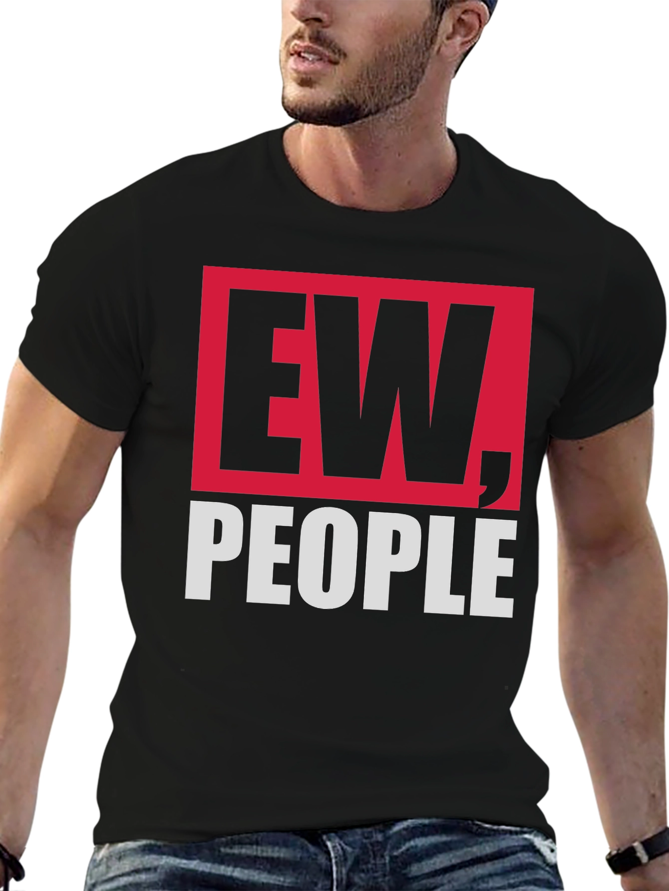 Ew People Graphic Tee - Unisex Soft Cotton