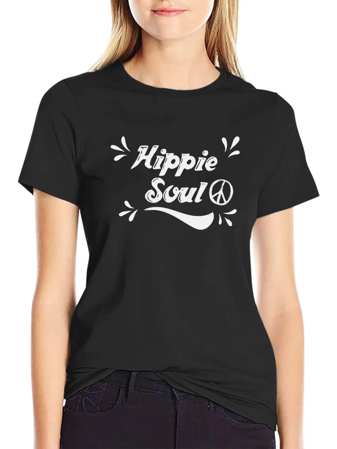 Hippie Soul Unisex Casual T-Shirt – Clean Design For Daily Comfort