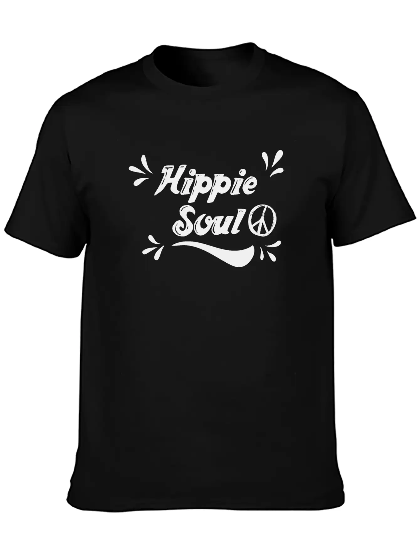 Hippie Soul Unisex Casual T-Shirt – Clean Design For Daily Comfort