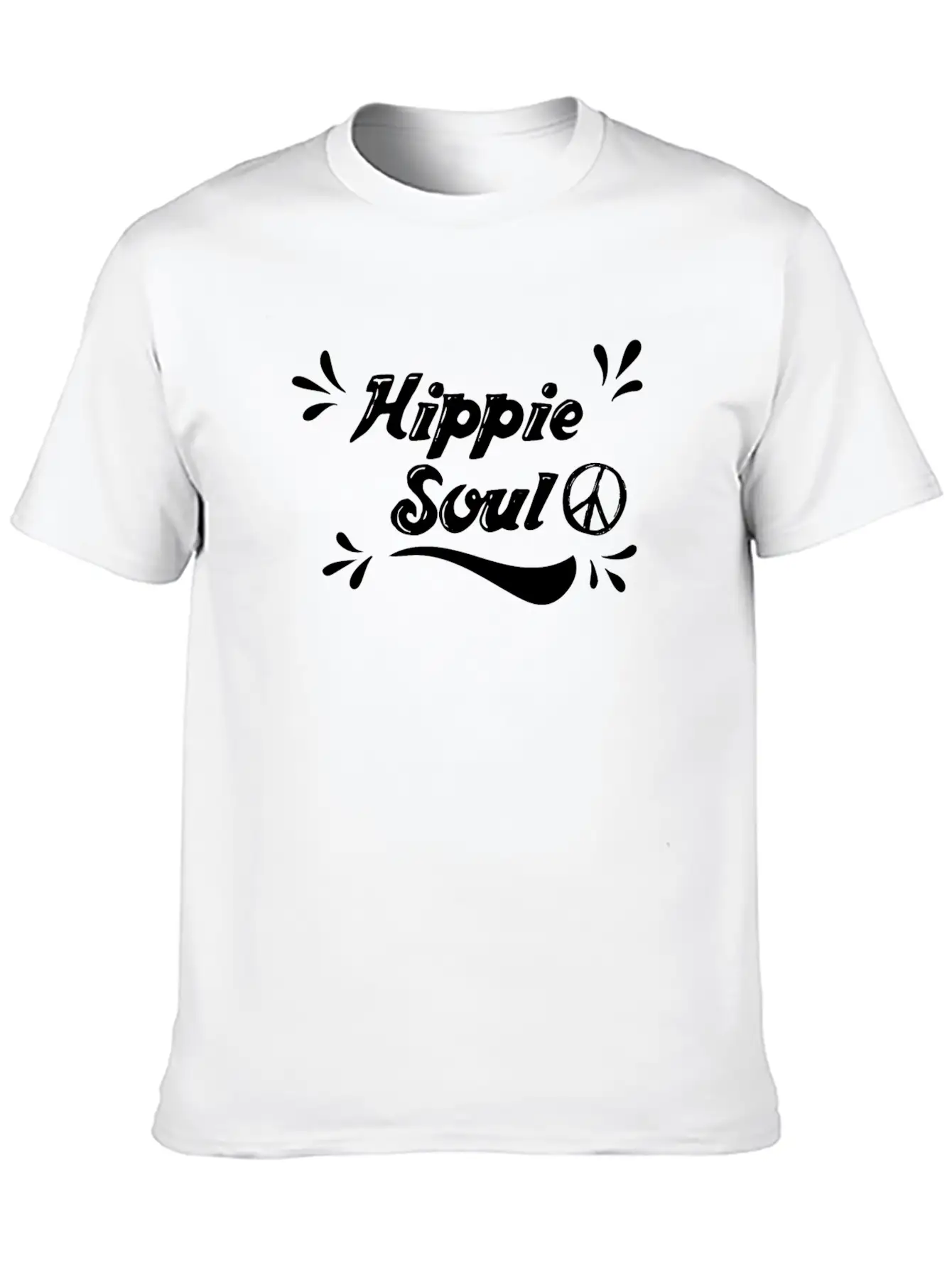 Hippie Soul Unisex Casual T-Shirt – Clean Design For Daily Comfort