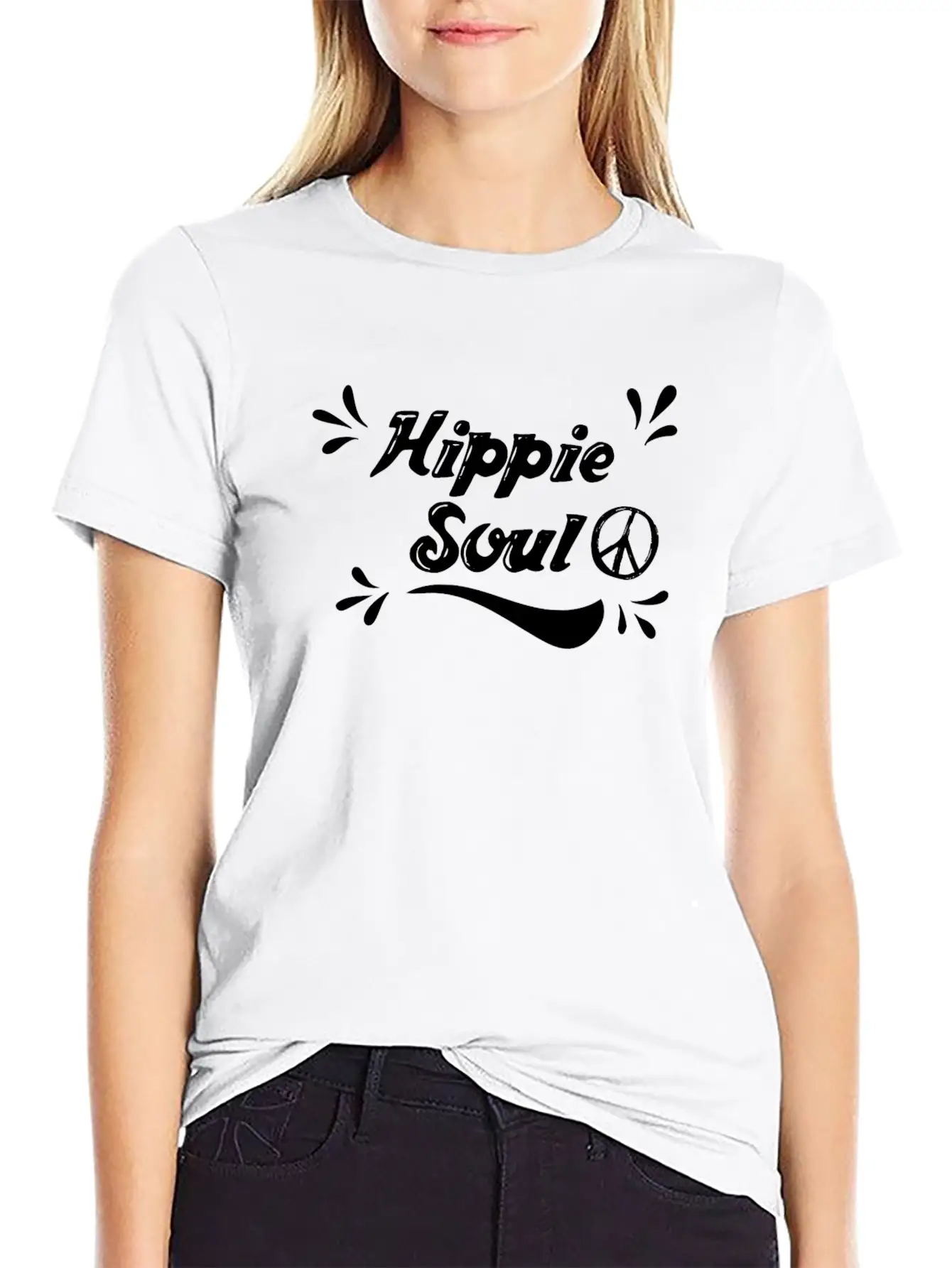 Hippie Soul Unisex Casual T-Shirt – Clean Design For Daily Comfort