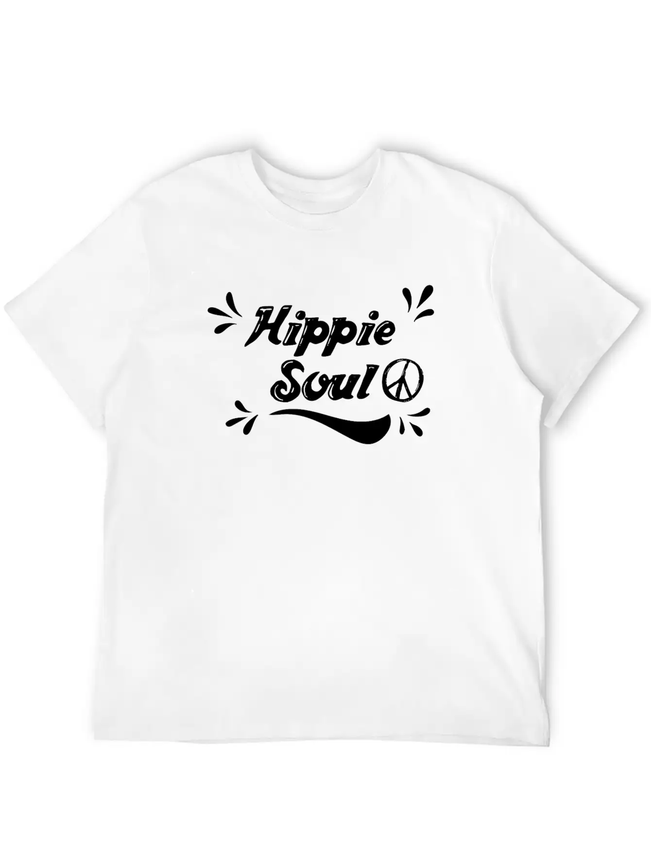 Hippie Soul Unisex Casual T-Shirt – Clean Design For Daily Comfort