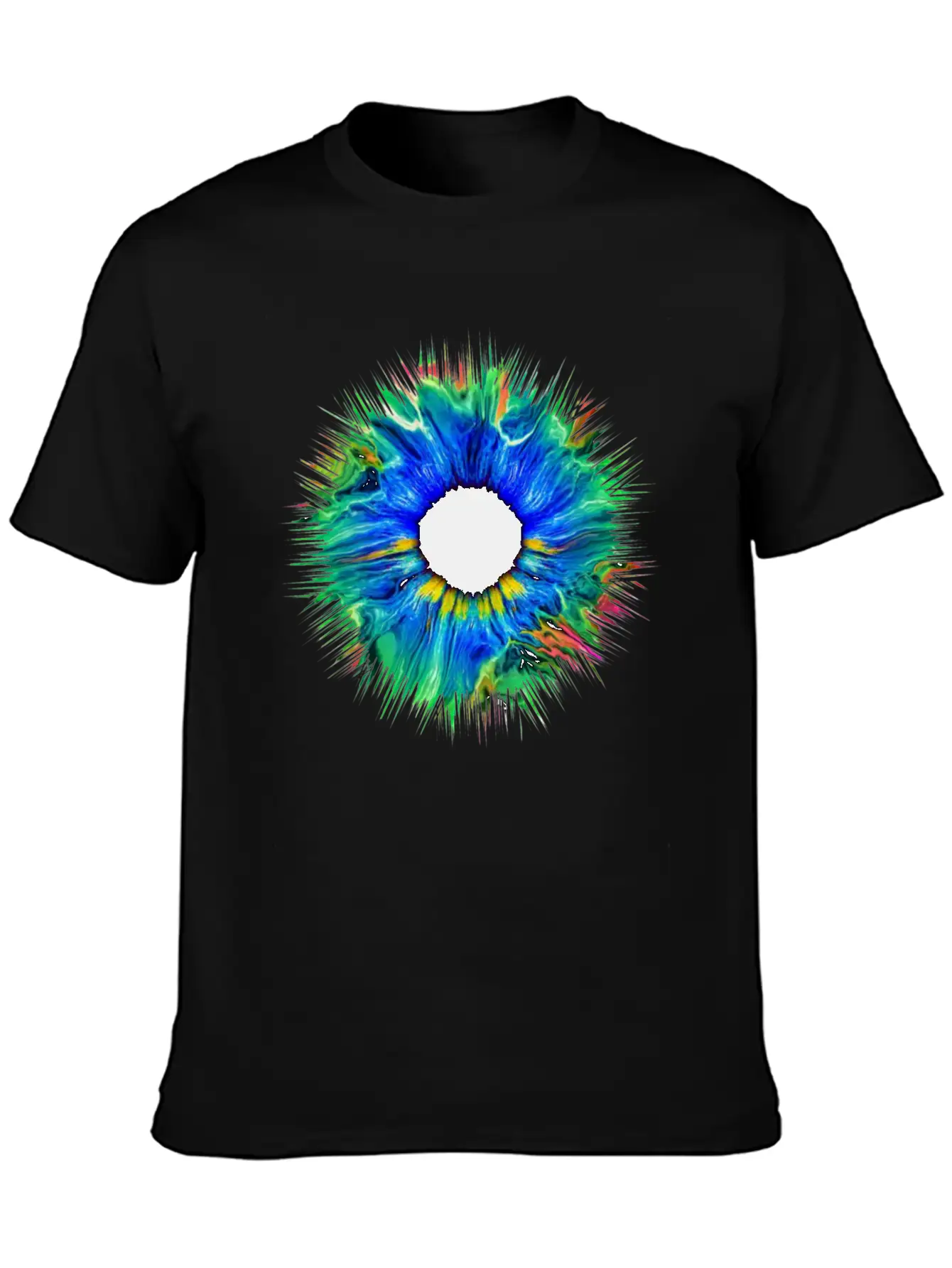 Hipster Cool Eye Iris Freedom Hip Fashion Abstract Unisex Casual T-Shirt – Clean Design For Daily Comfort