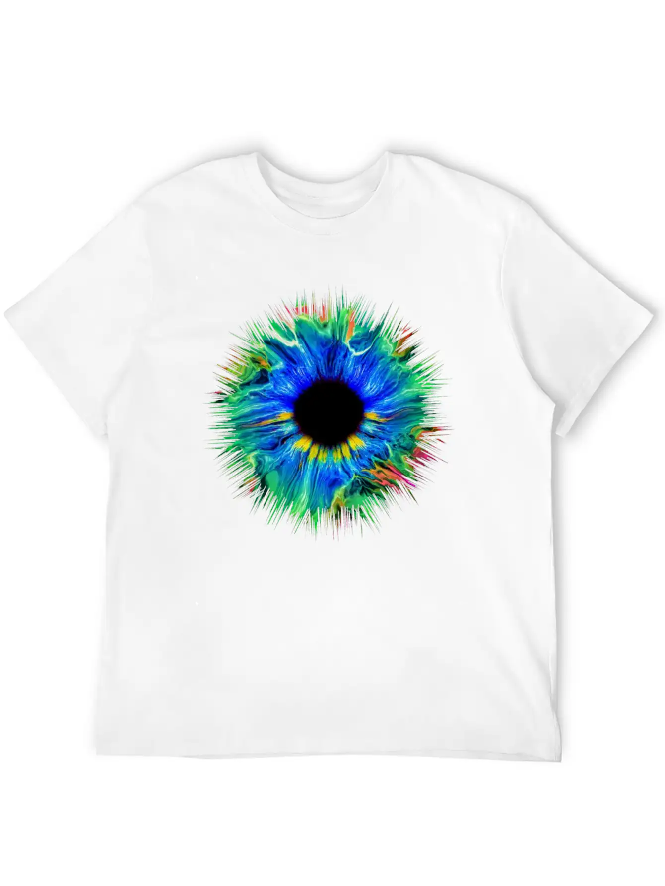 Hipster Cool Eye Iris Freedom Hip Fashion Abstract Unisex Casual T-Shirt – Clean Design For Daily Comfort