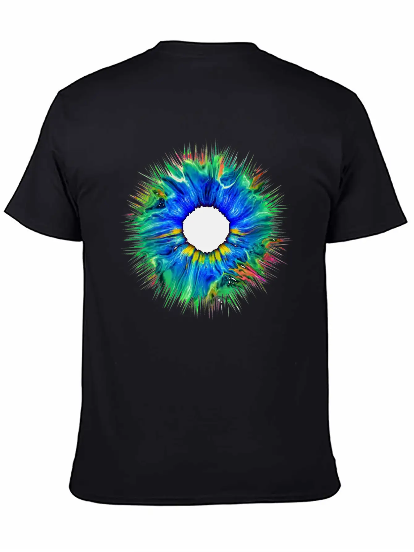Hipster Cool Eye Iris Freedom Hip Fashion Abstract Unisex Casual T-Shirt – Clean Design For Daily Comfort