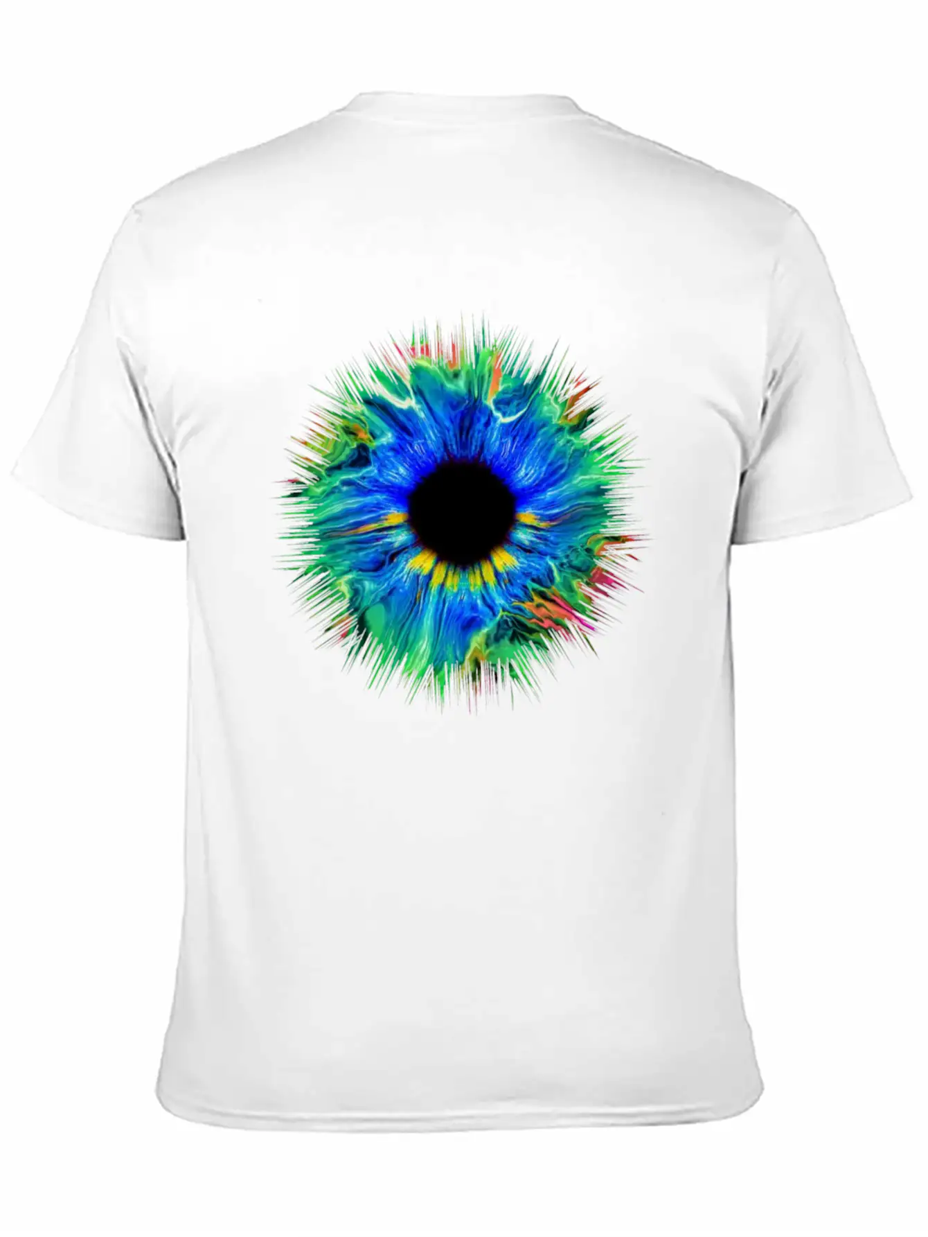 Hipster Cool Eye Iris Freedom Hip Fashion Abstract Unisex Casual T-Shirt – Clean Design For Daily Comfort