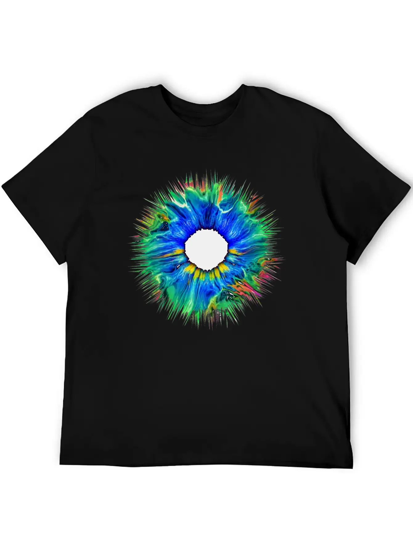 Hipster Cool Eye Iris Freedom Hip Fashion Abstract Unisex Casual T-Shirt – Clean Design For Daily Comfort