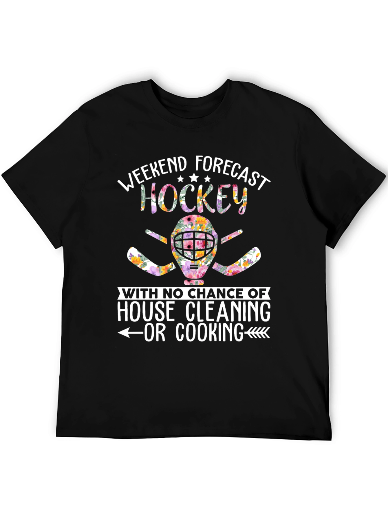 Weekend Hockey Forecast Graphic Tee