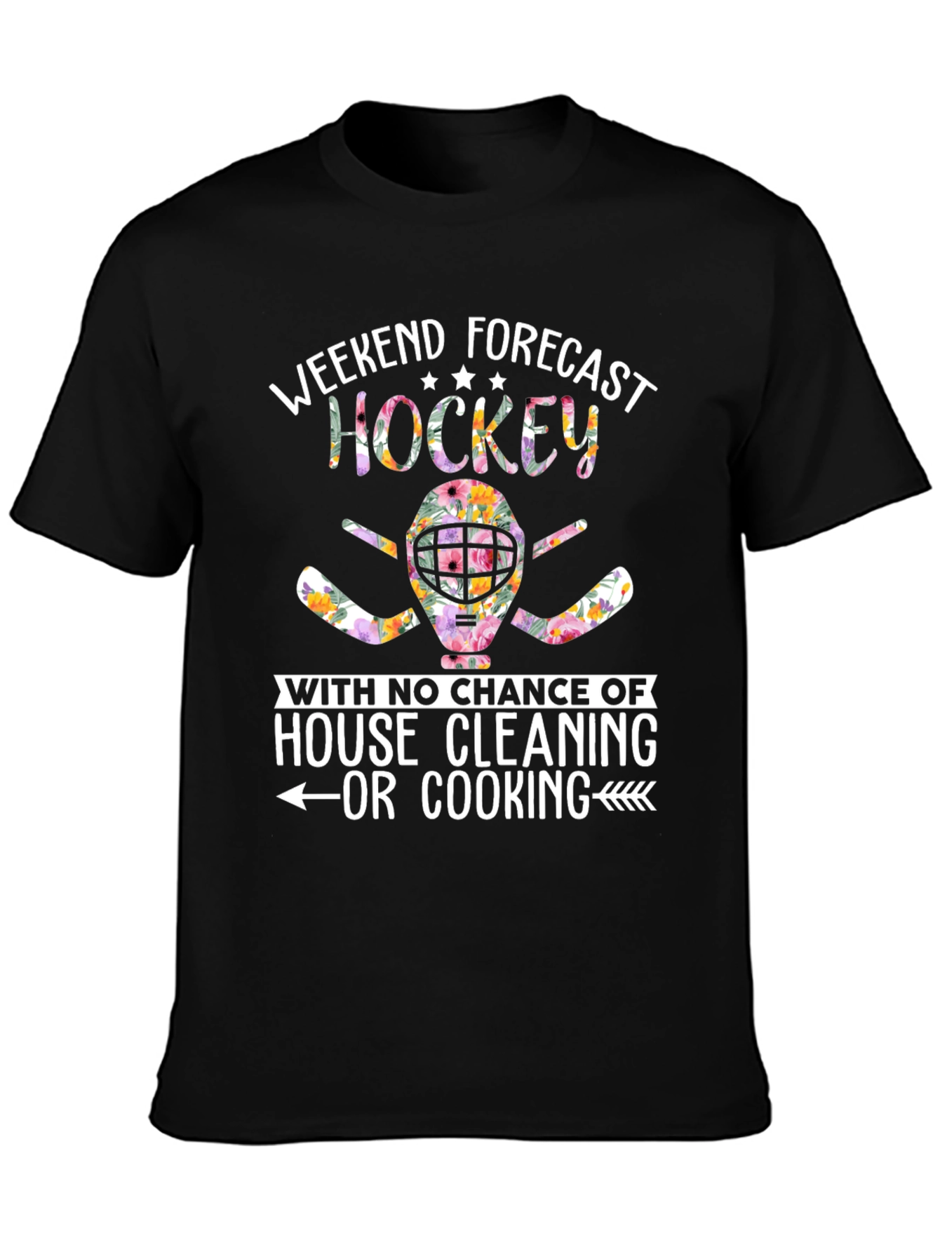 Weekend Hockey Forecast Graphic Tee
