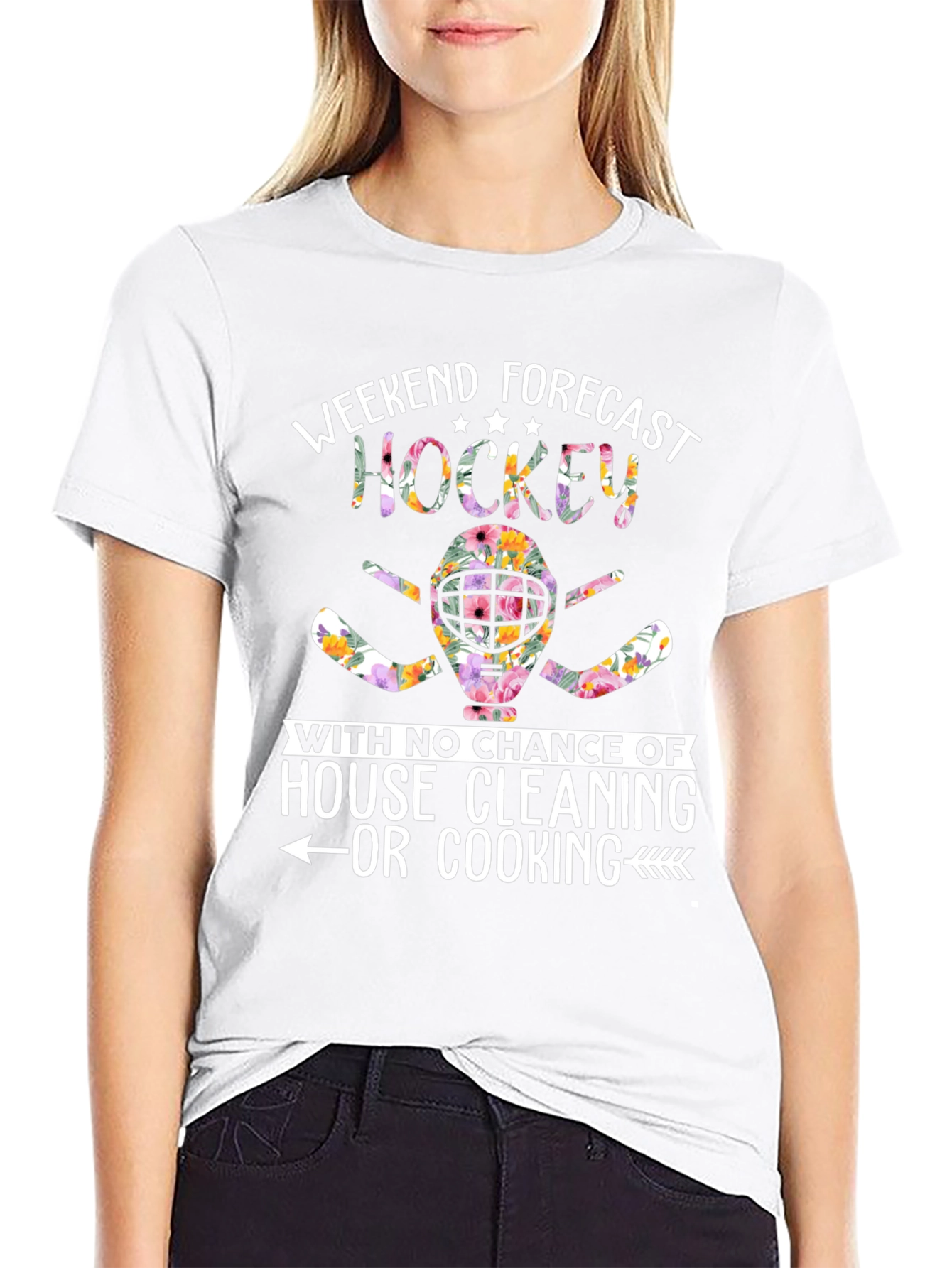 Weekend Hockey Forecast Graphic Tee