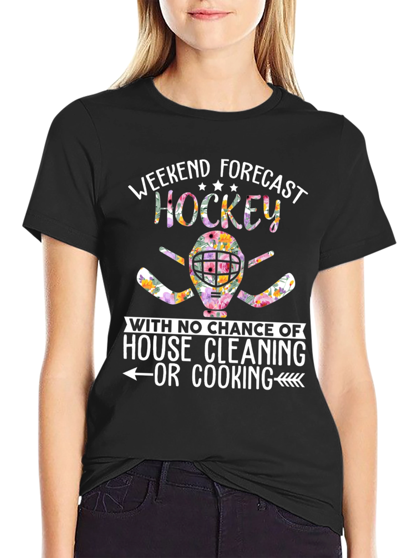 Weekend Hockey Forecast Graphic Tee