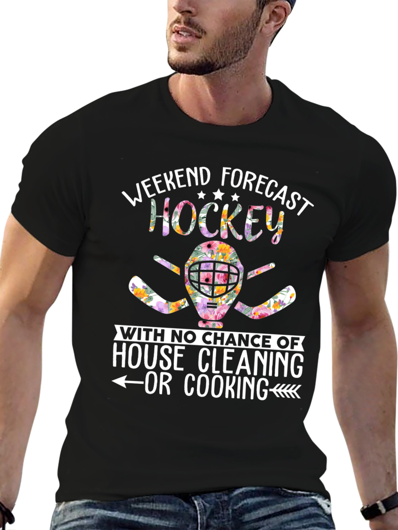 Weekend Hockey Forecast Graphic Tee