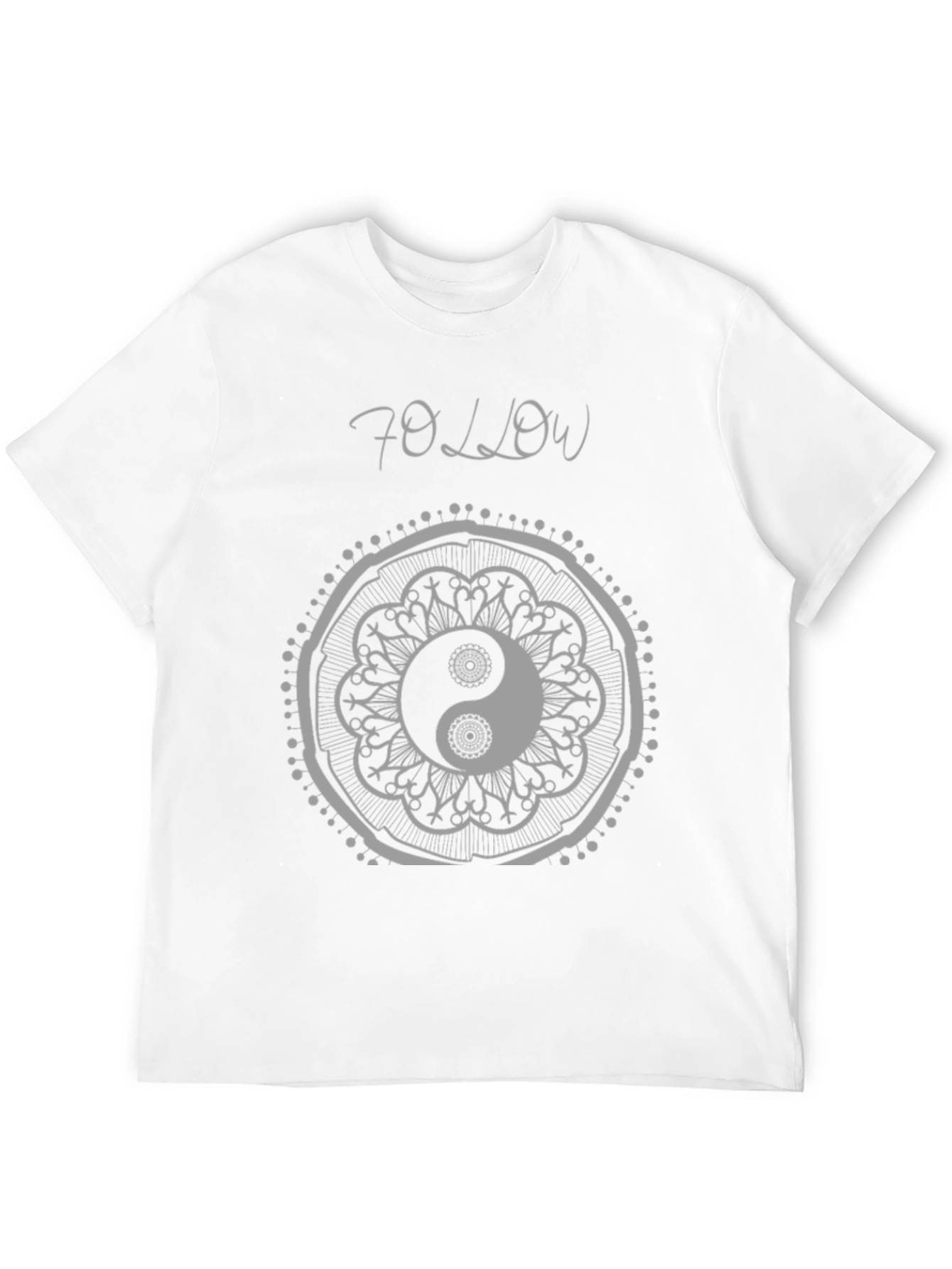 Yin Yang Mandala T-Shirt - Follow Your Path