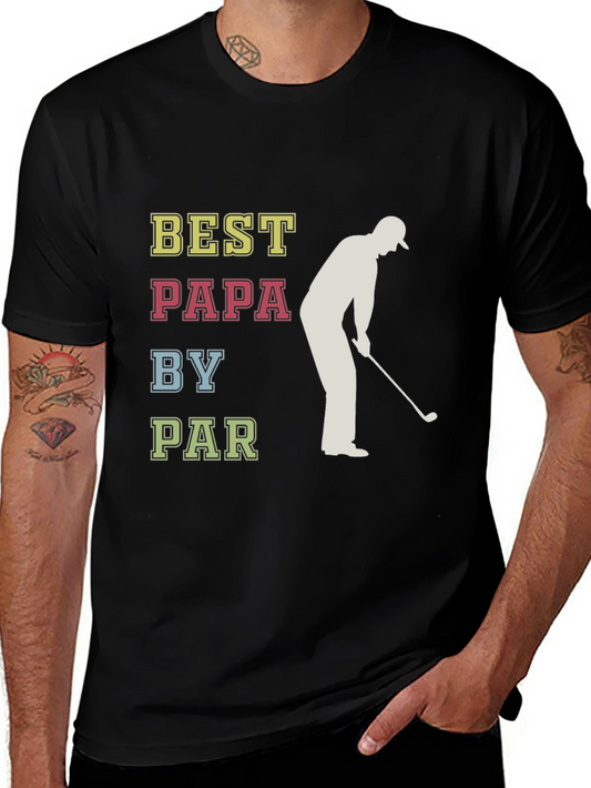 Best Papa By Par Golf T-Shirt