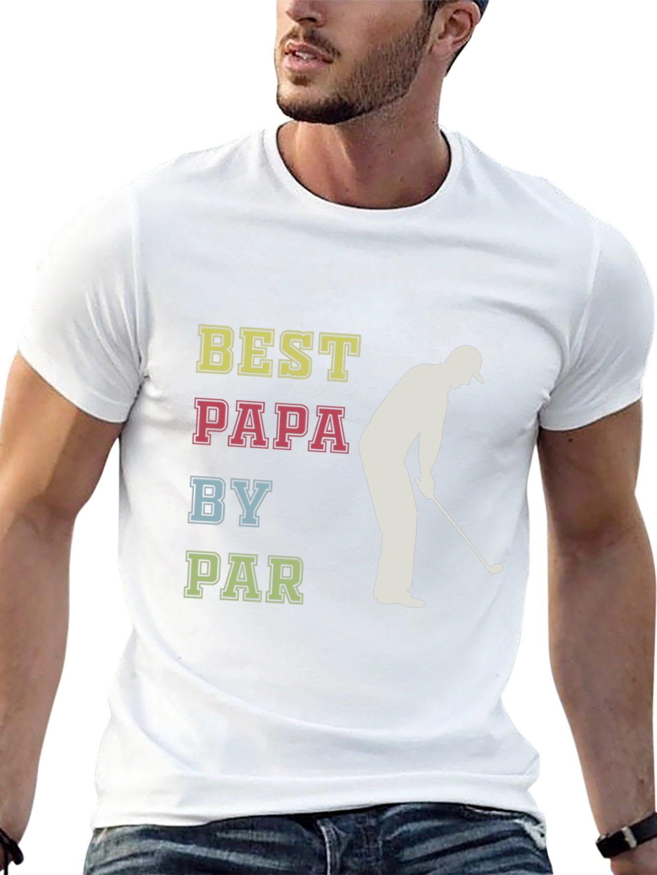 Best Papa By Par Golf T-Shirt