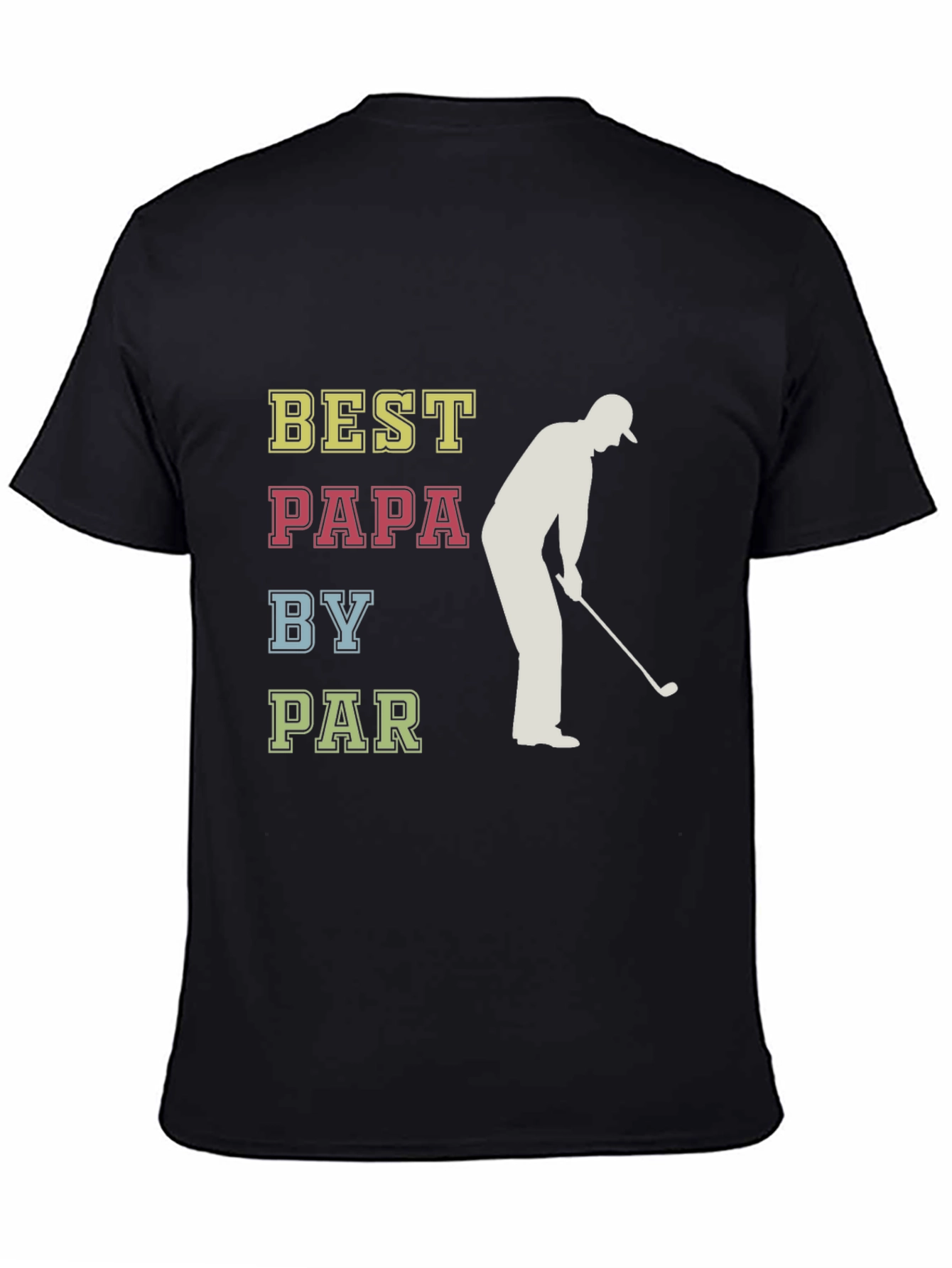 Best Papa By Par Golf T-Shirt