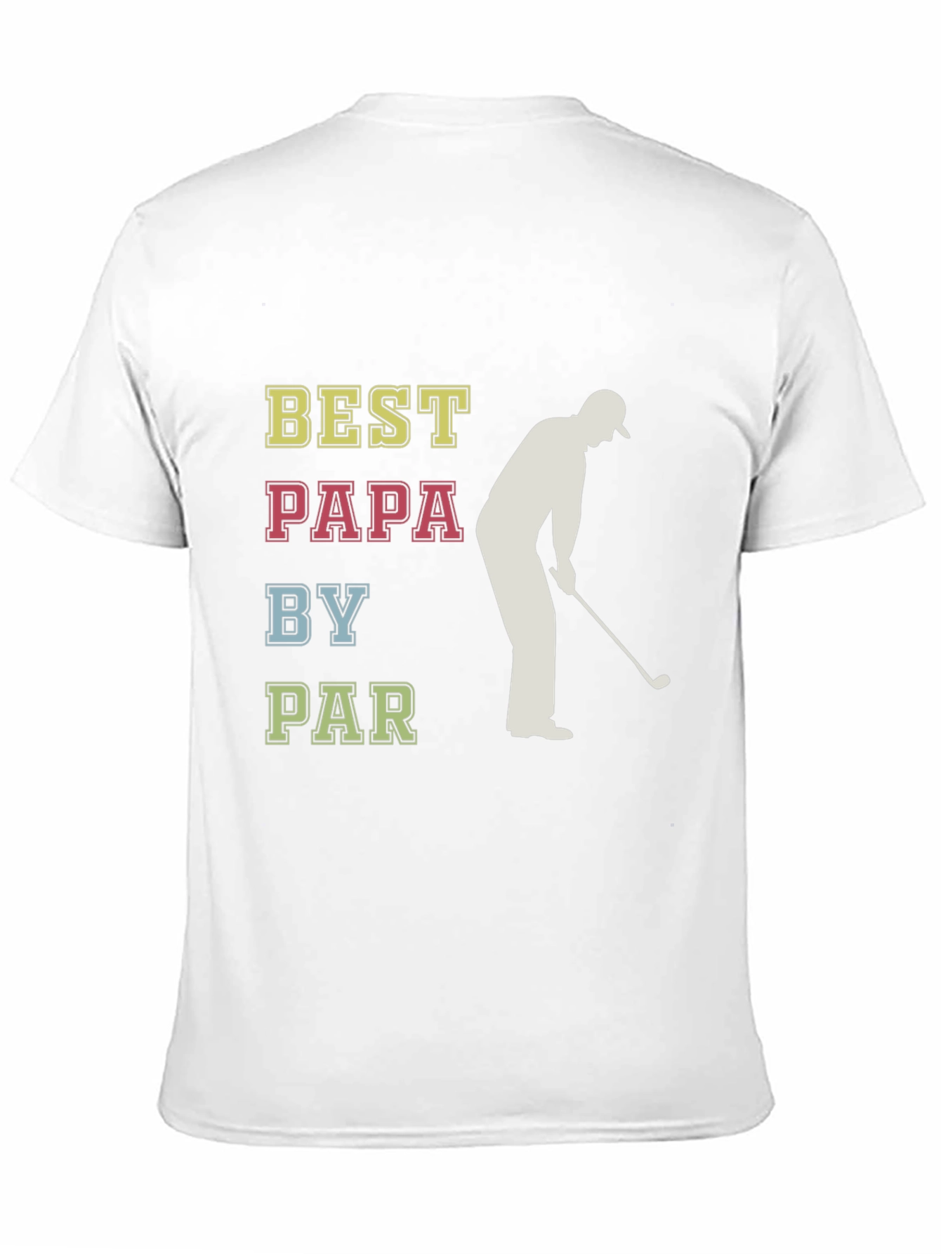 Best Papa By Par Golf T-Shirt