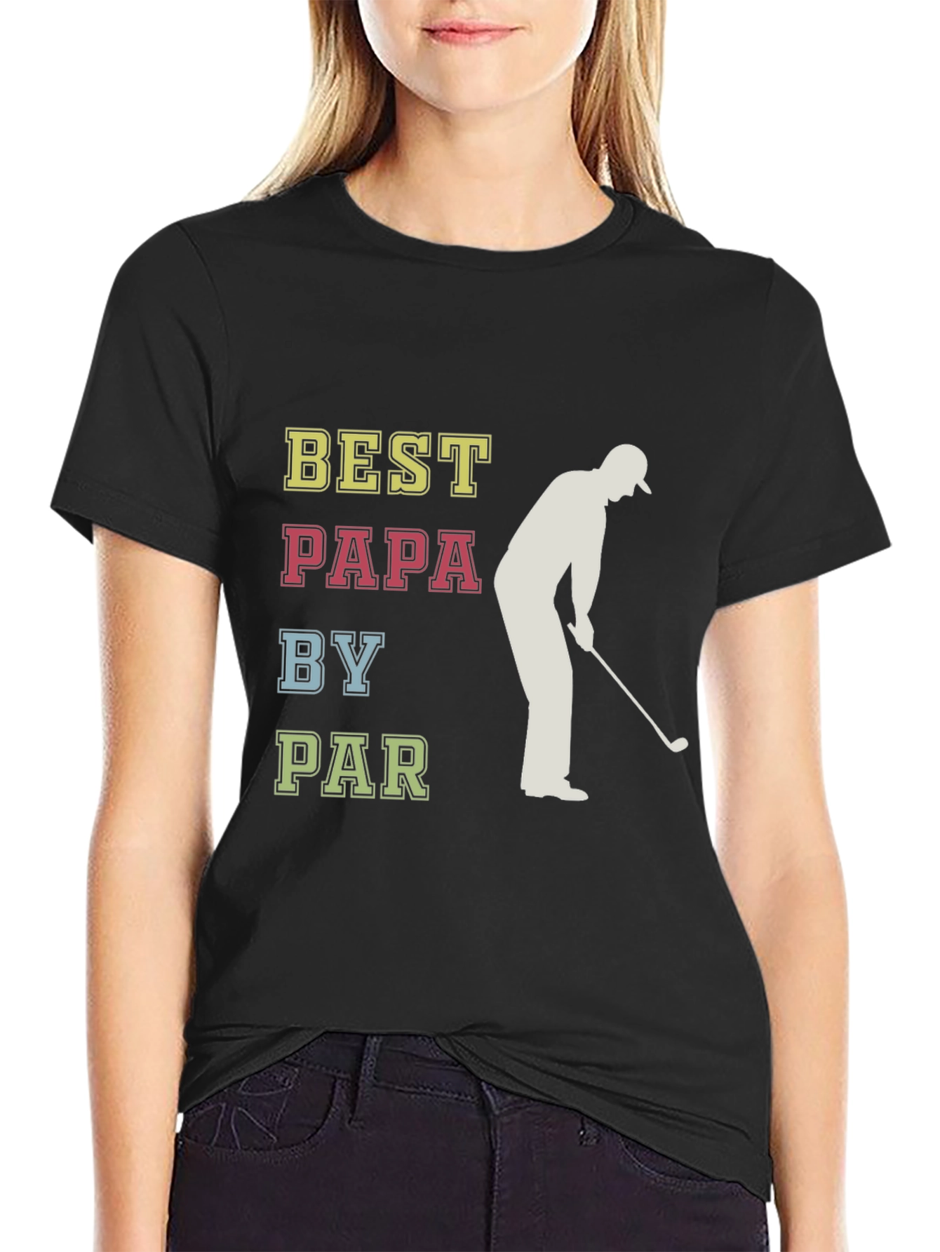Best Papa By Par Golf T-Shirt