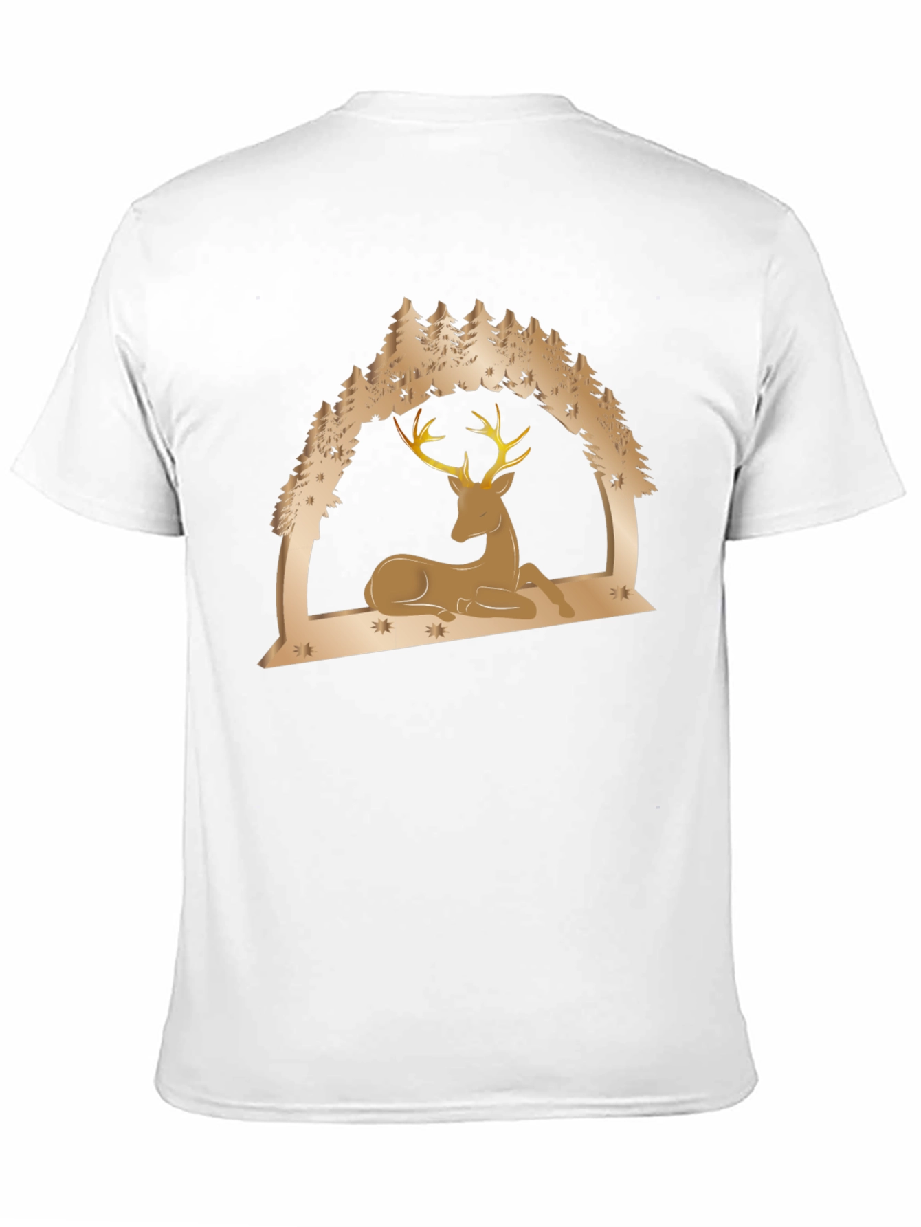 Deer Forest Graphic T-Shirt