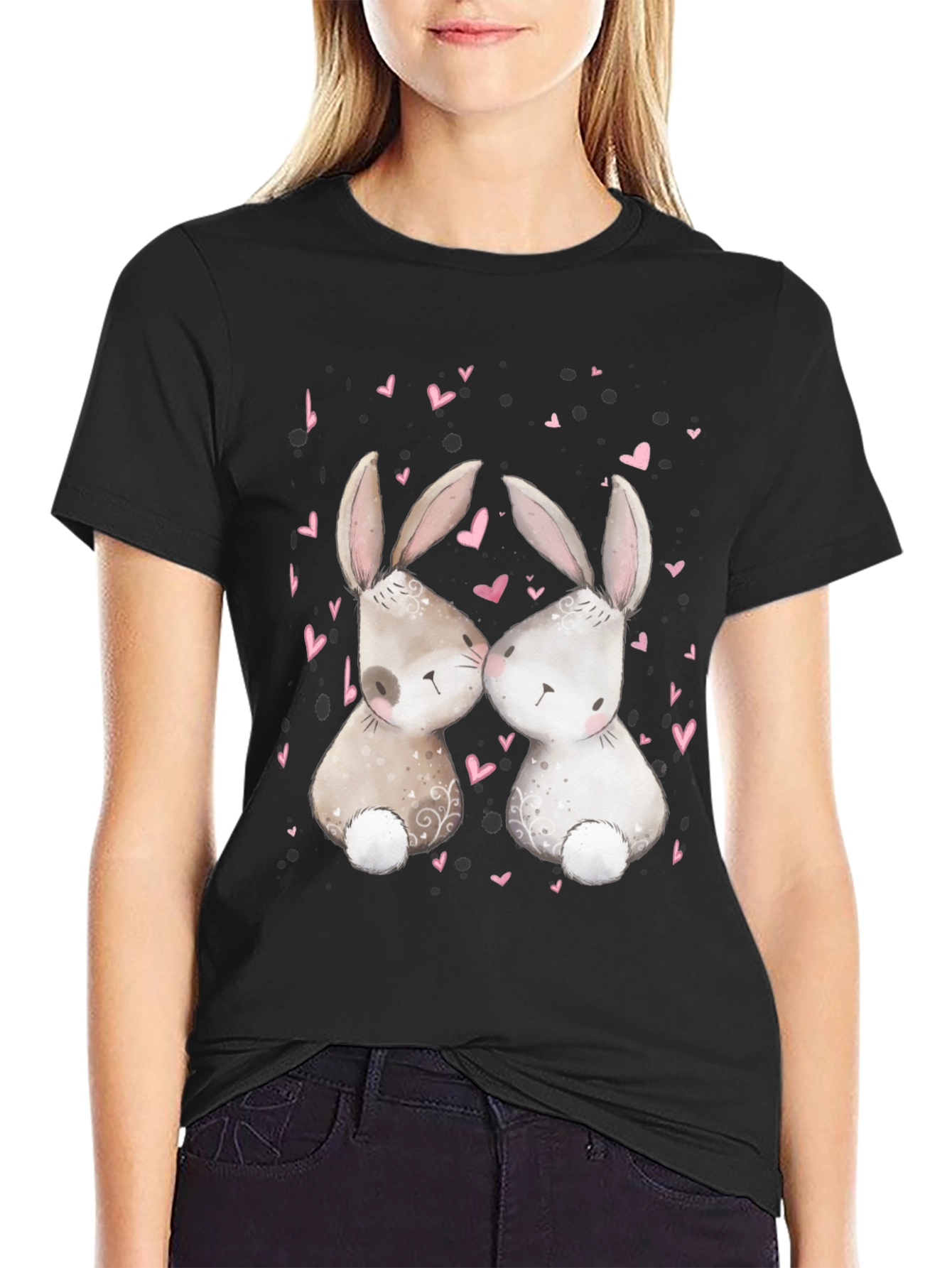 Cute Bunny Love T-Shirt